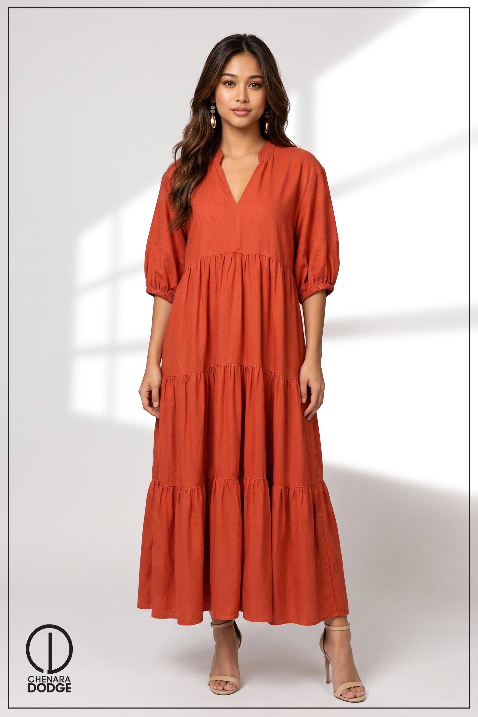JADE  DETAILED MIDI DRESS