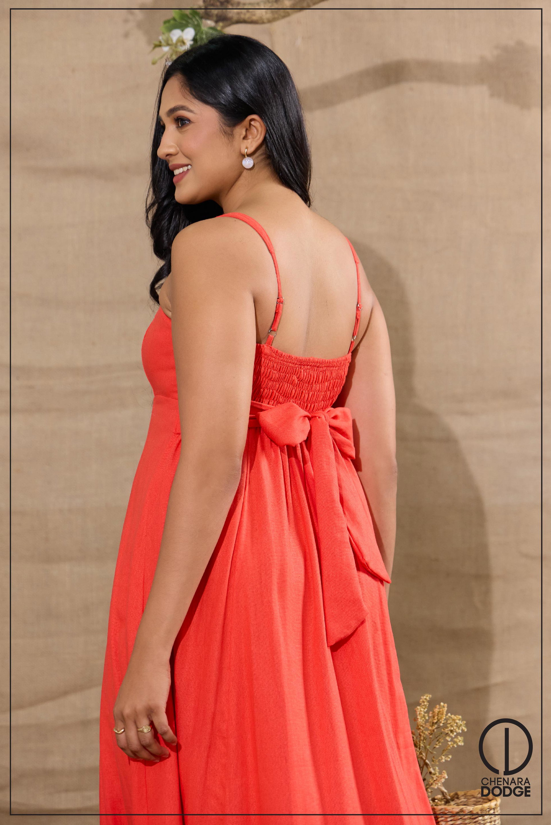 JADE THICK STRAP MAXI DRESS