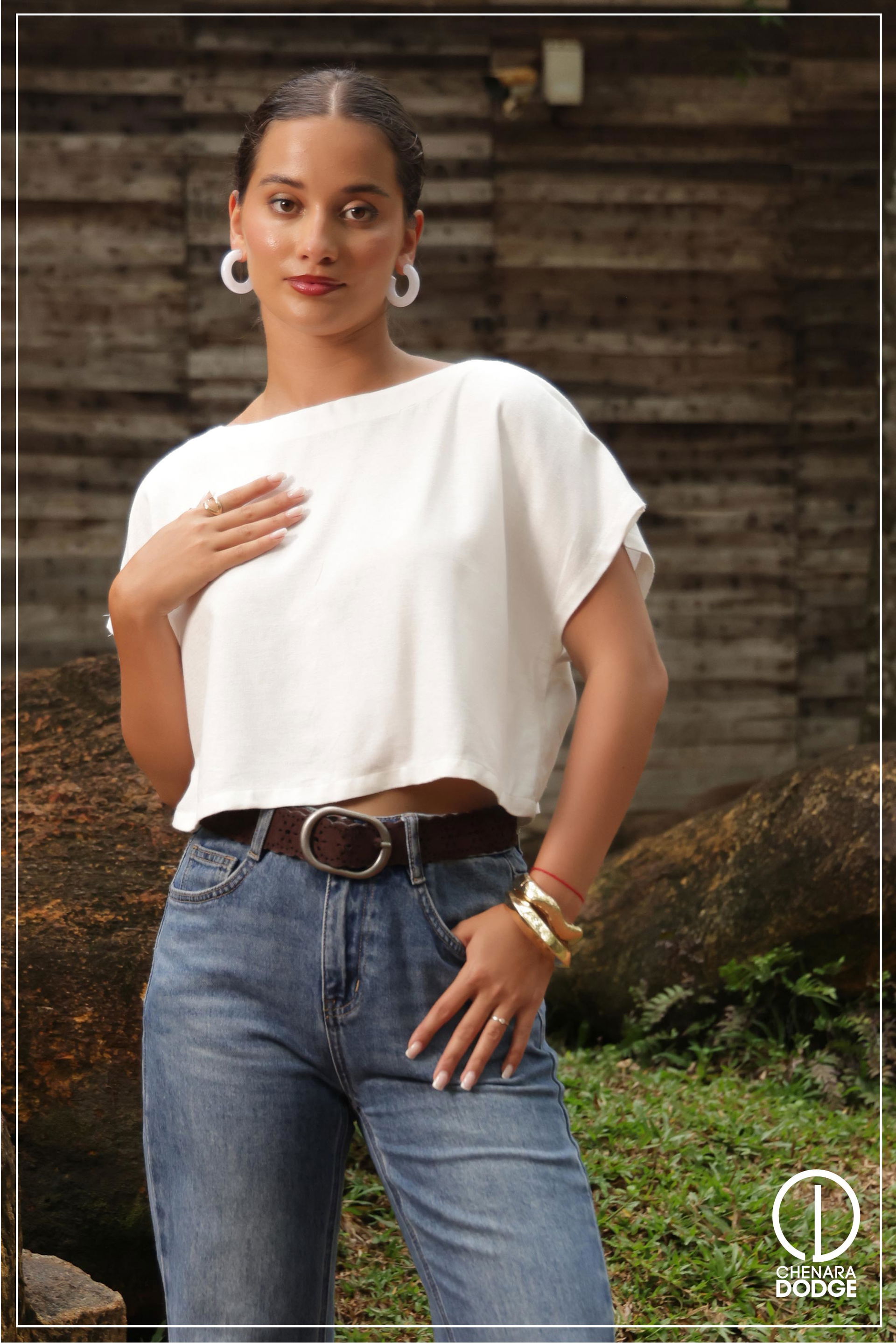 JANE BOAT-NECK TOP