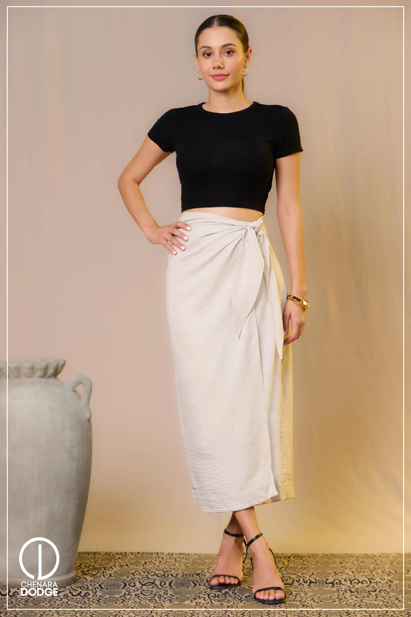 JANICE WRAP SKIRT