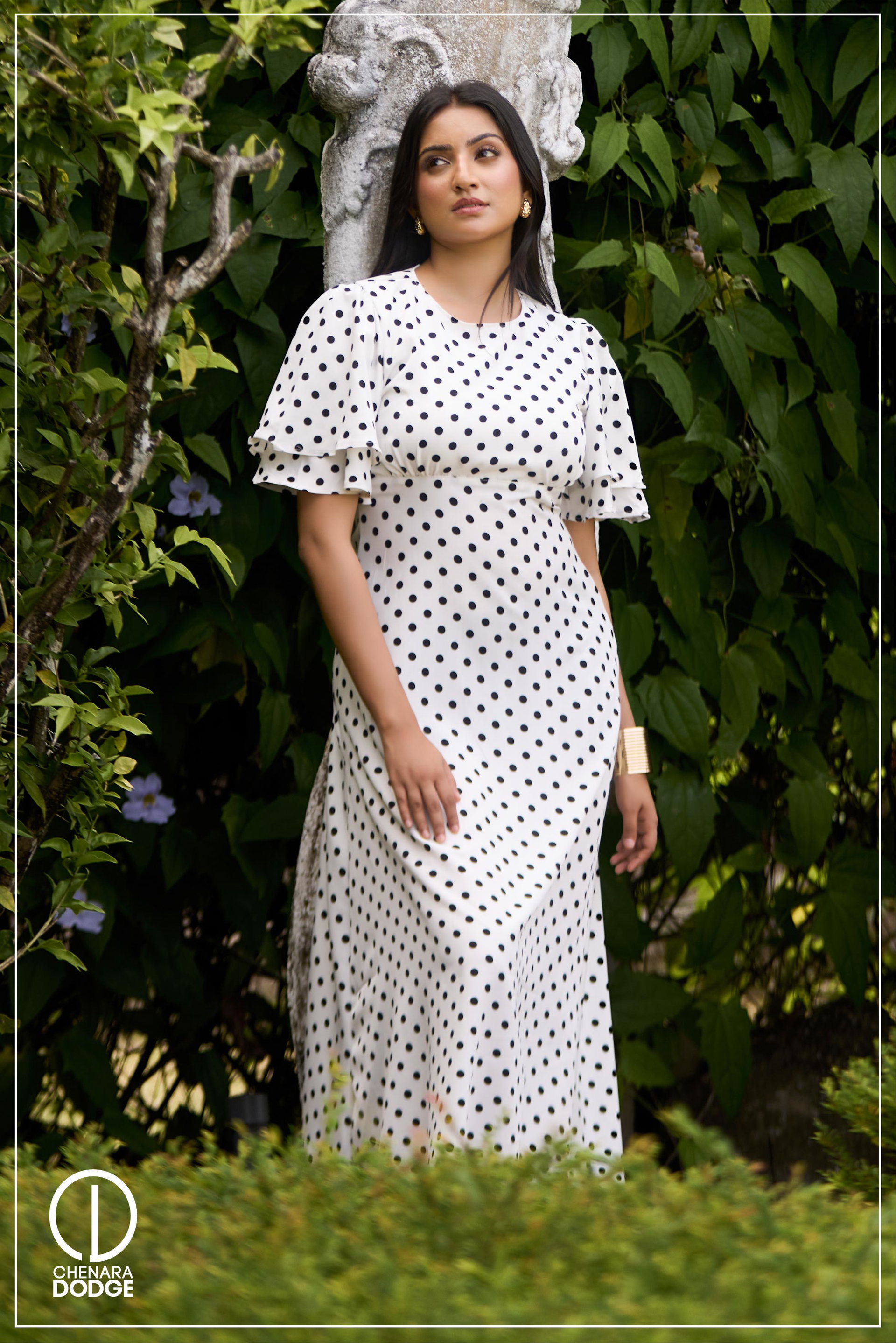 KAT ROUND NECK MAXI DRESS