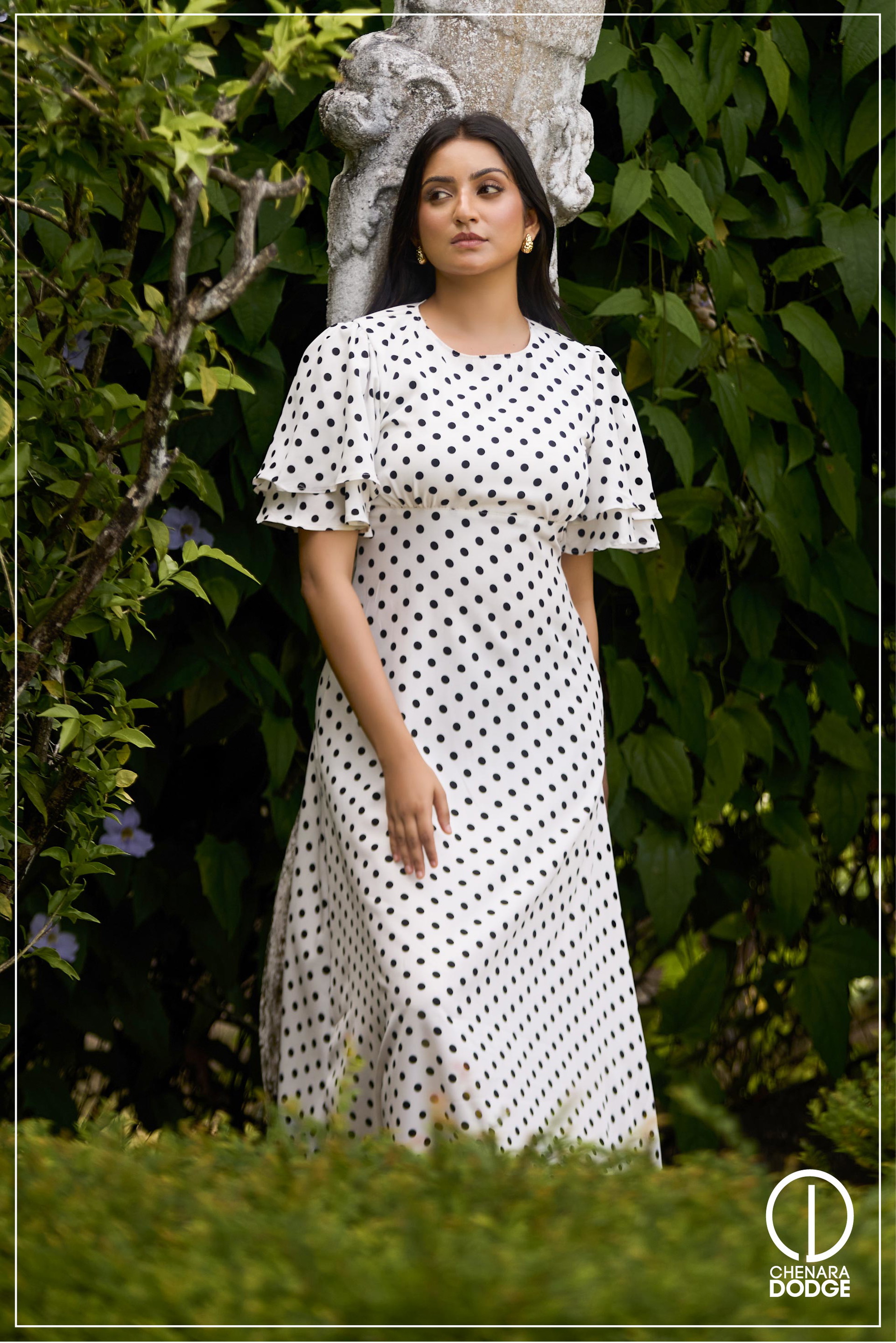 KAT ROUND NECK MAXI DRESS