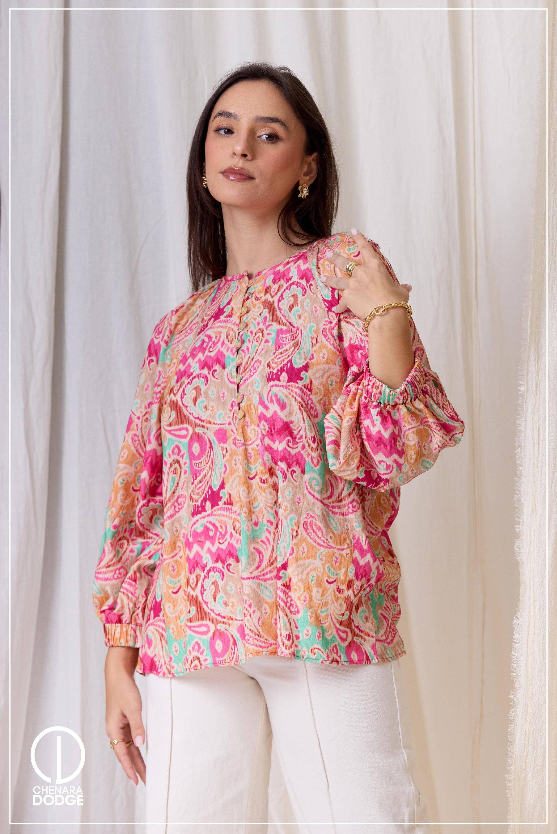 KATHERINE ROUND NECK TOP