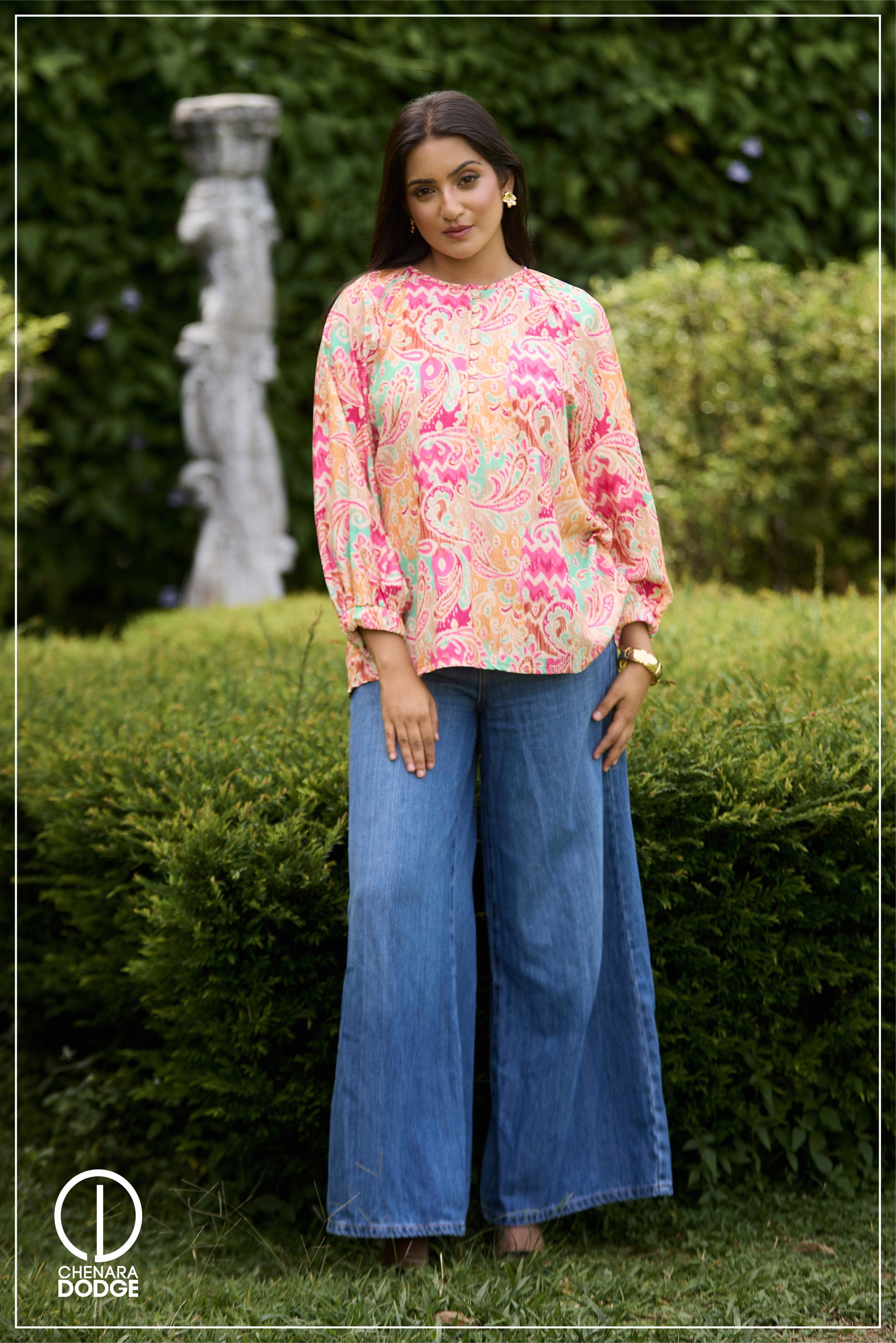 KATHERINE ROUND NECK TOP