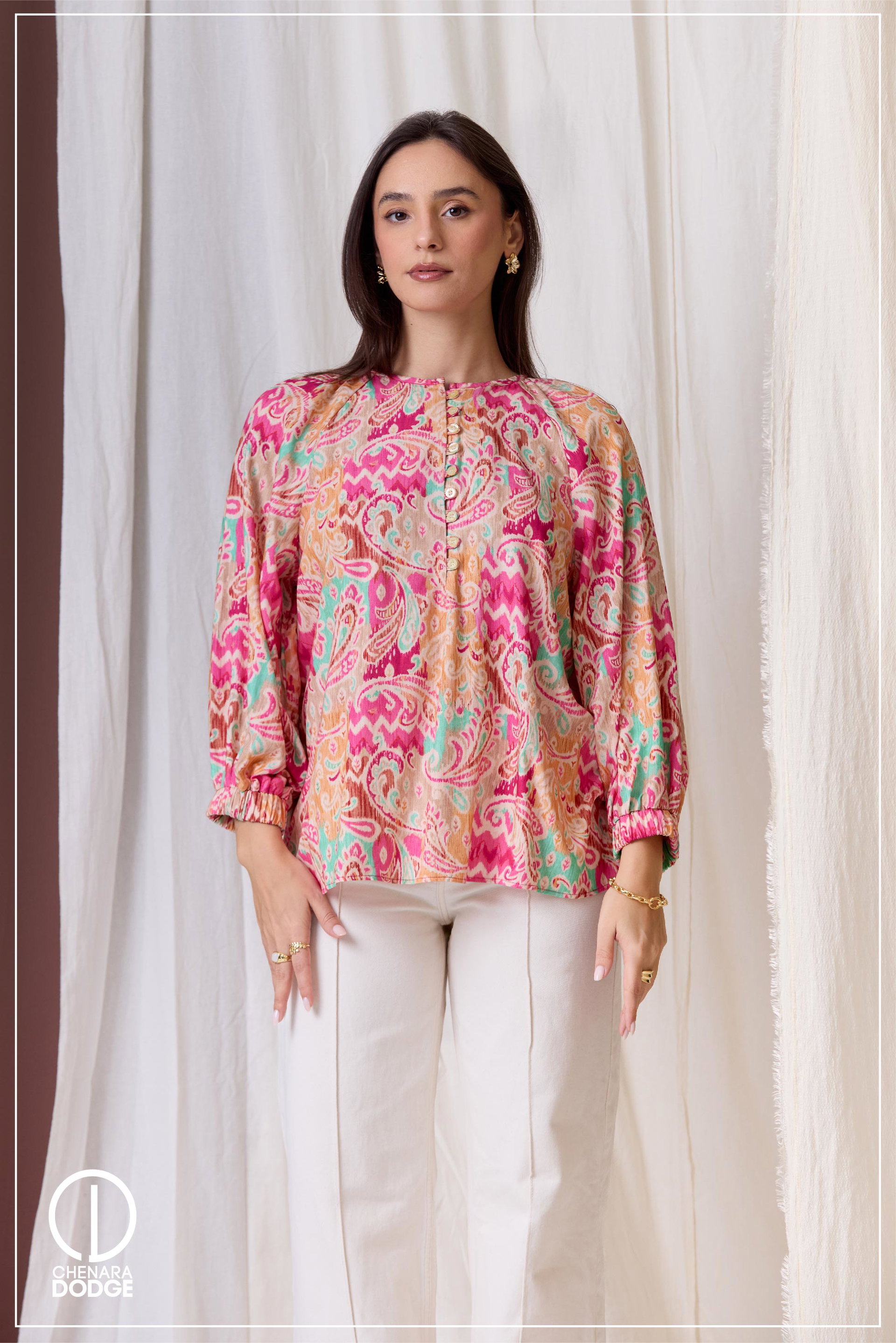 KATHERINE ROUND NECK TOP