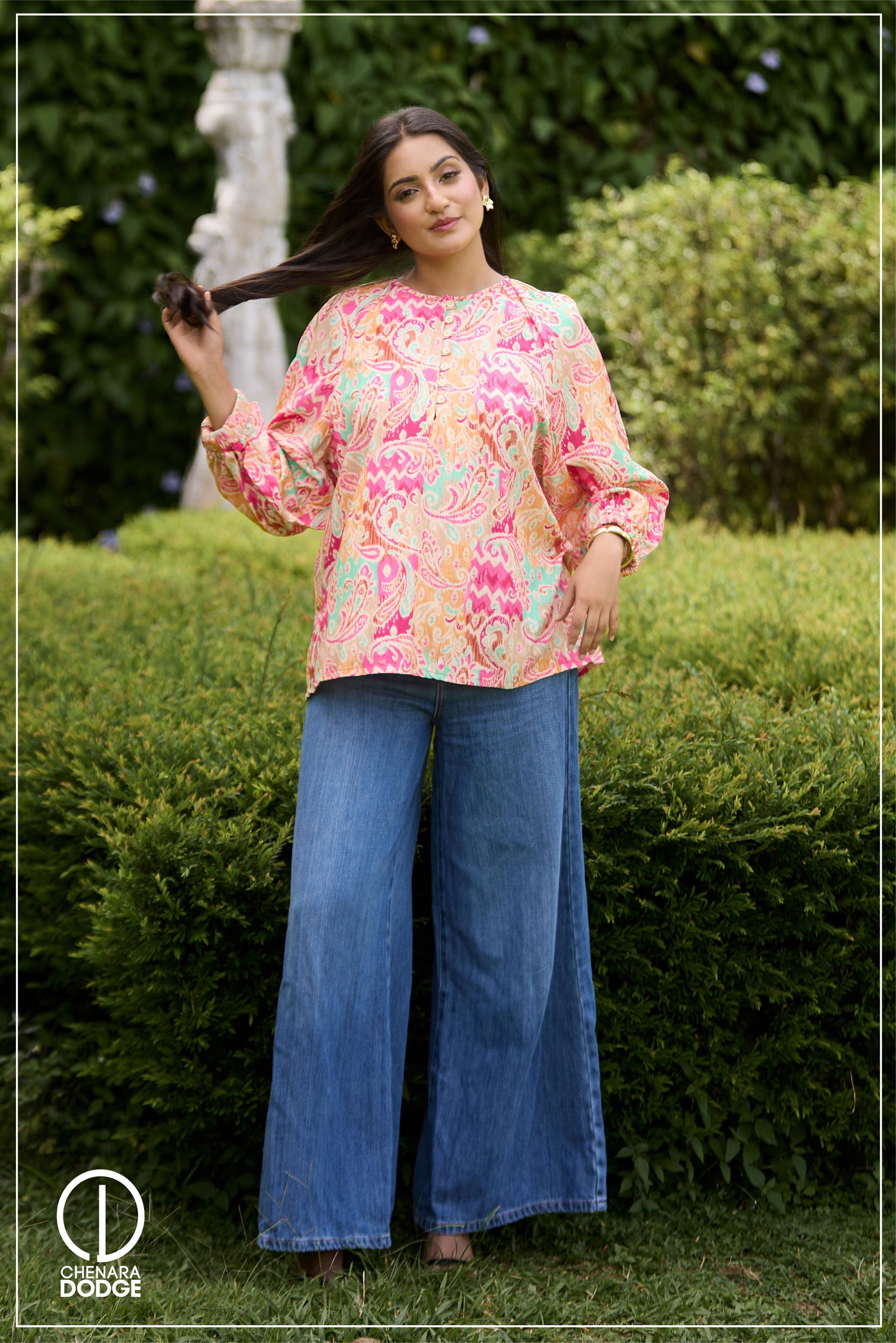 KATHERINE ROUND NECK TOP