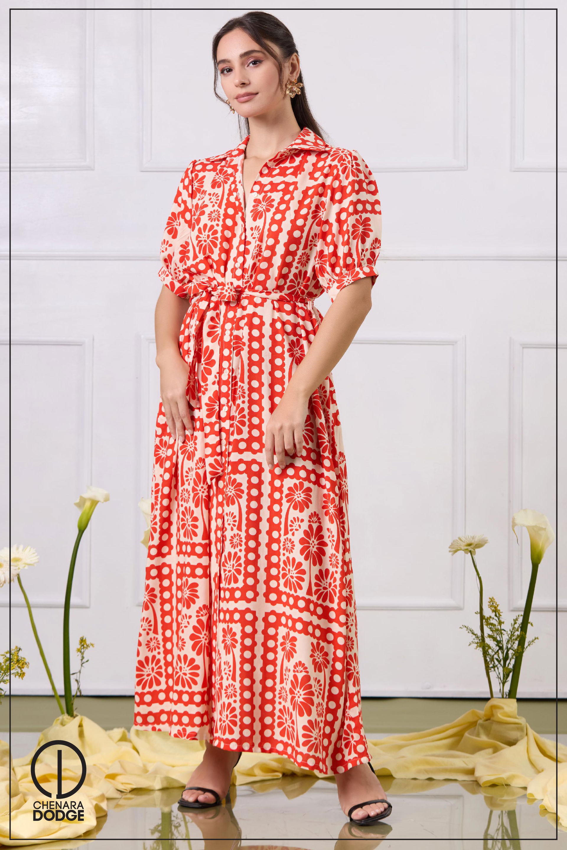 KEZZY SLIT OPENING MAXI DRESS