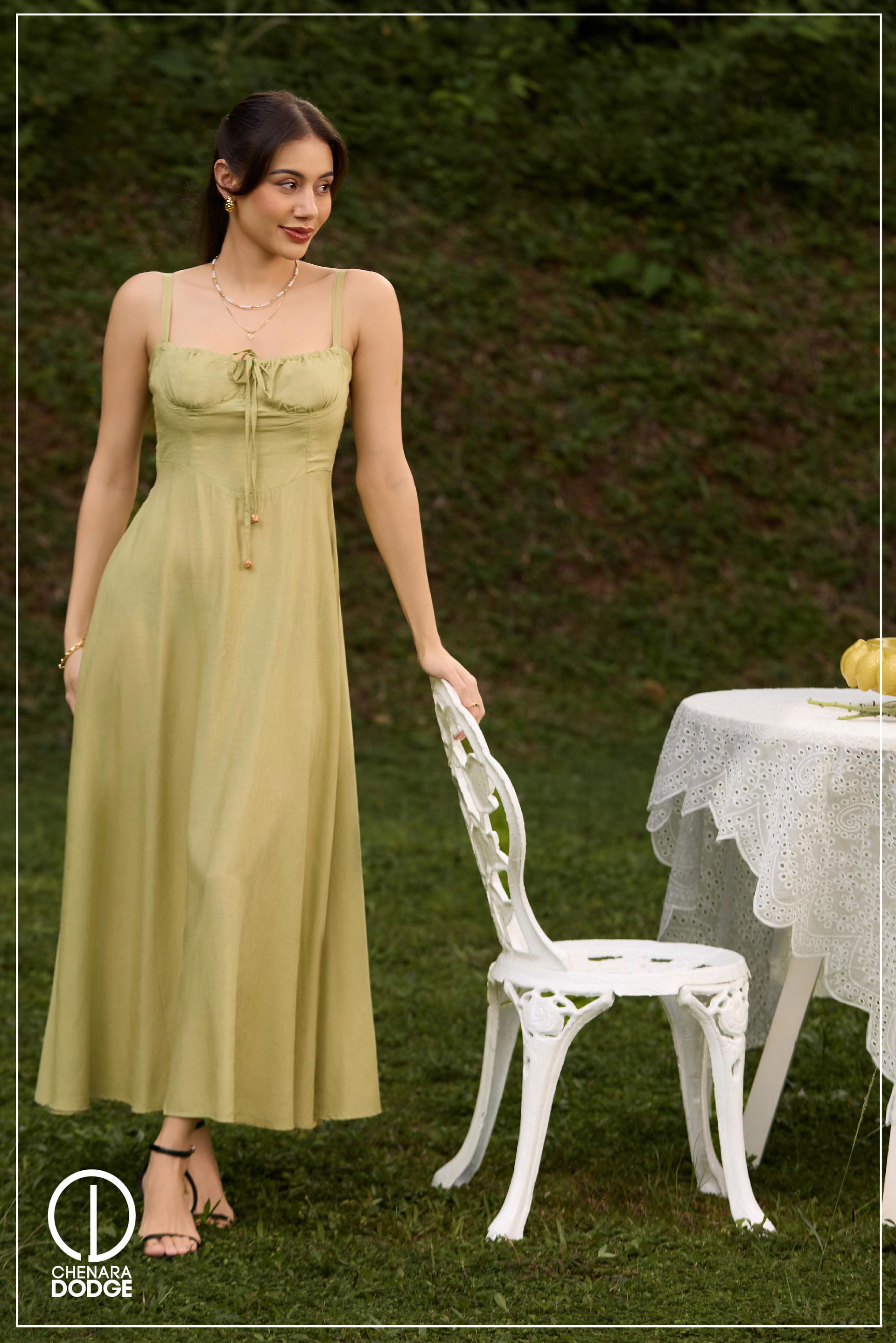 KIARA STRAPPED MAXI DRESS