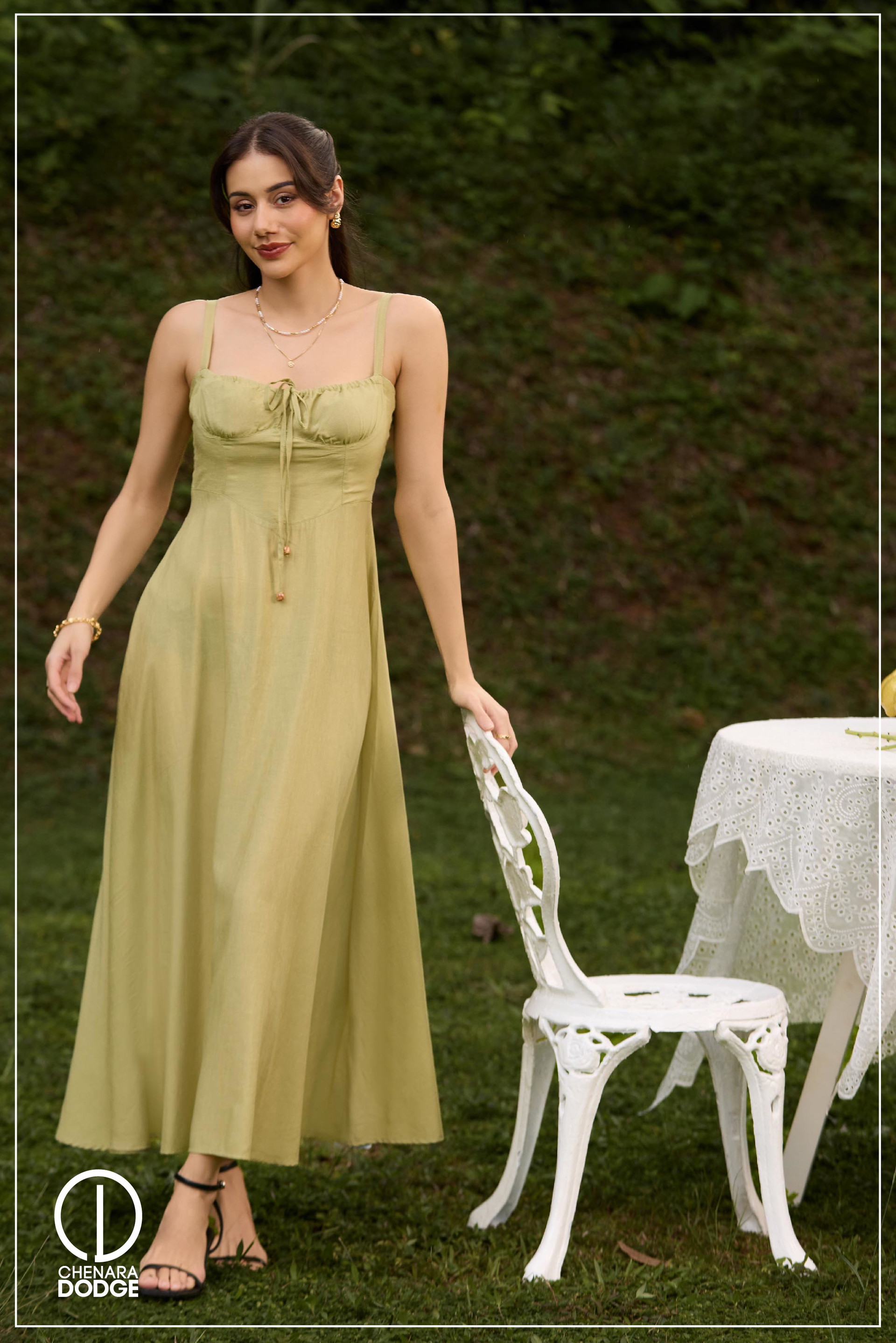 KIARA STRAPPED MAXI DRESS