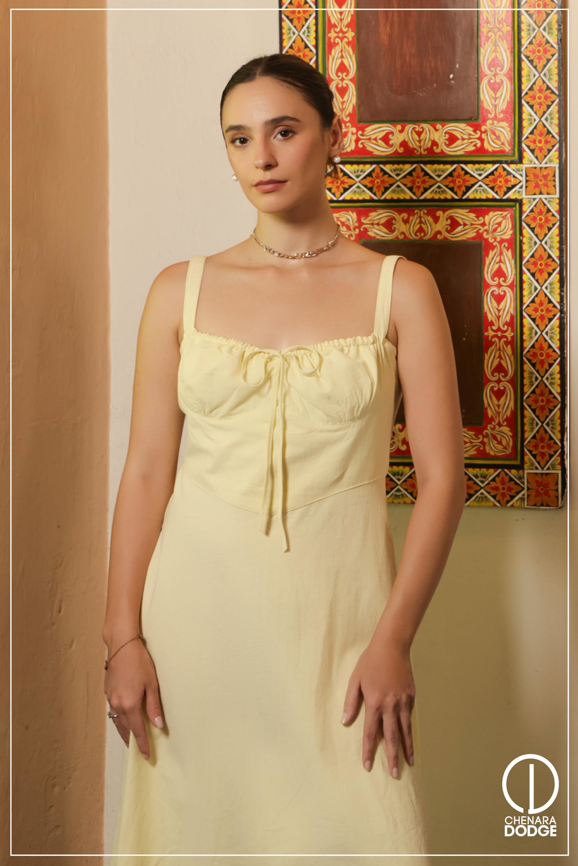 KIARA STRAPPED MAXI DRESS