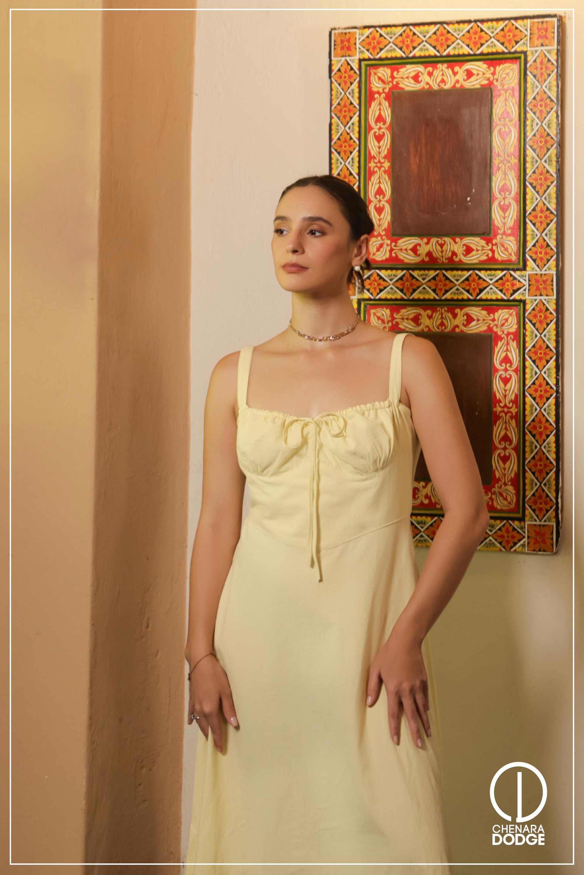 KIARA STRAPPED MAXI DRESS