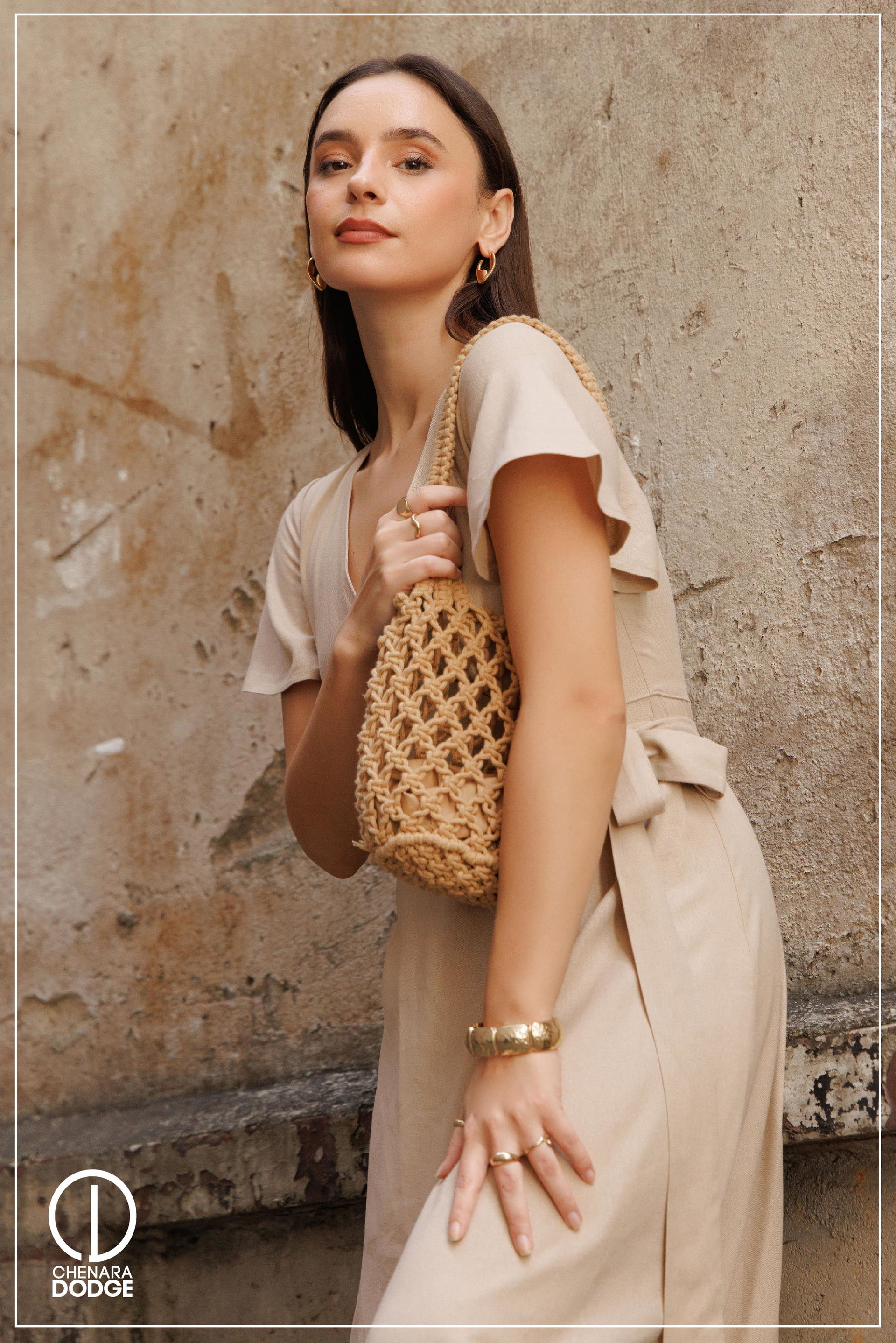 KIARA WRAP MIDI DRESS