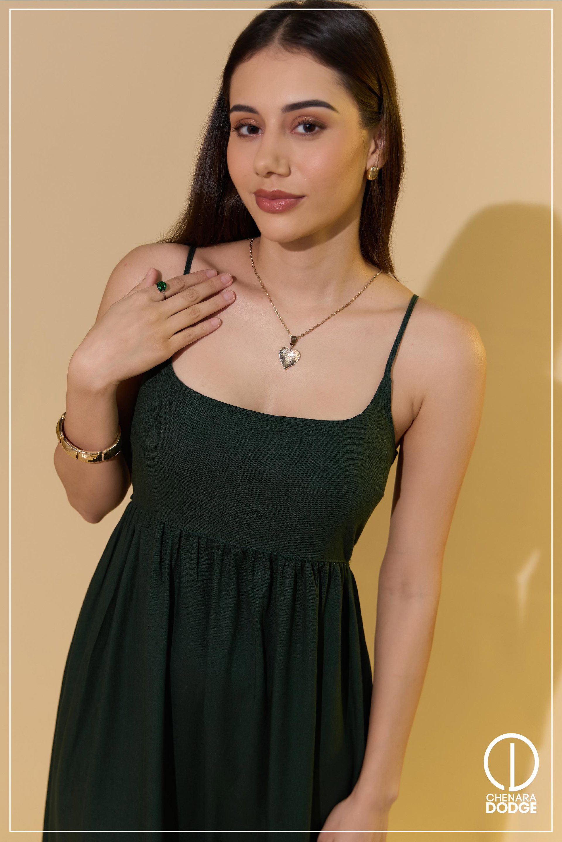 KIYOKO STRAPPY MAXI DRESS