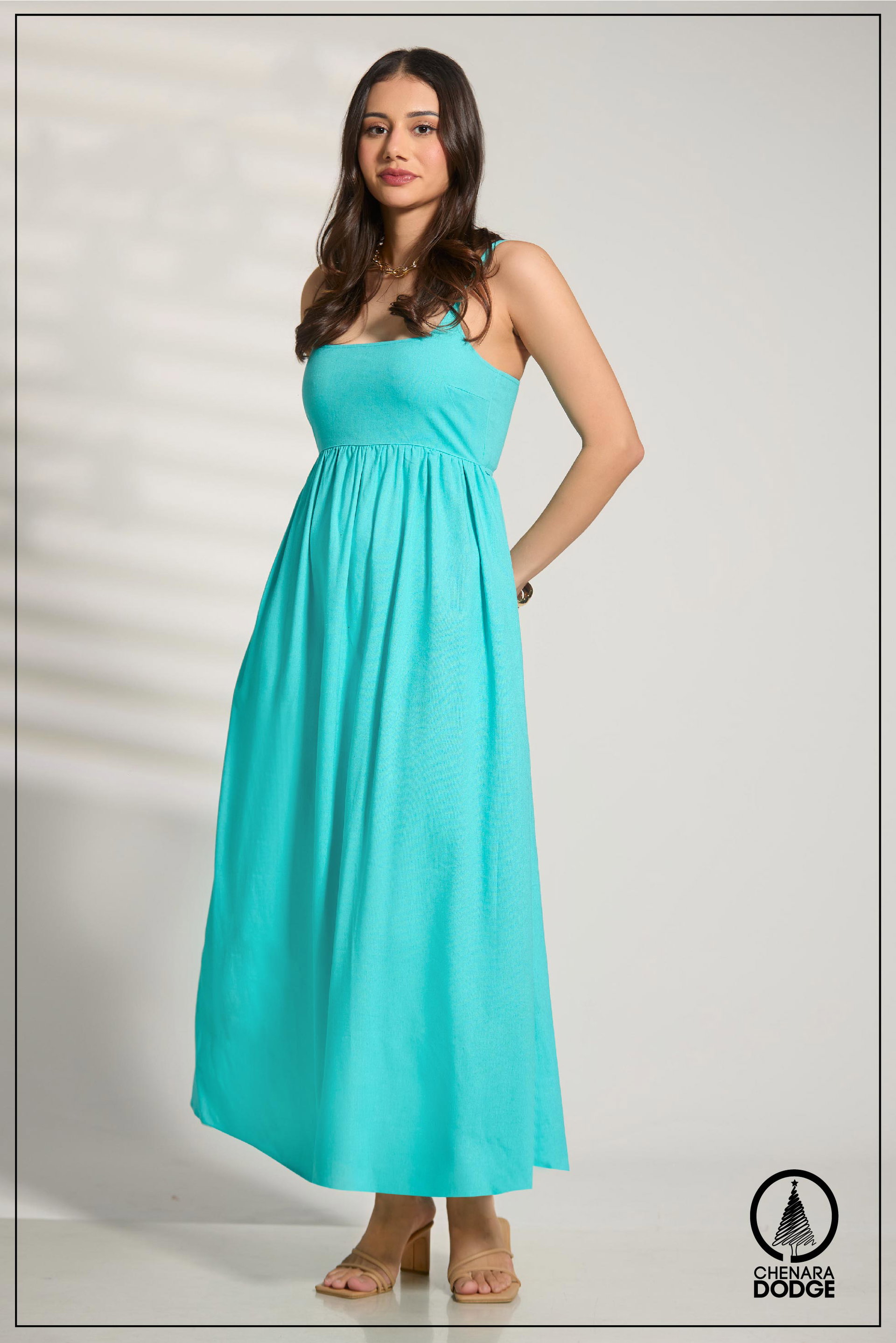 KIYOKO STRAPPY MAXI DRESS