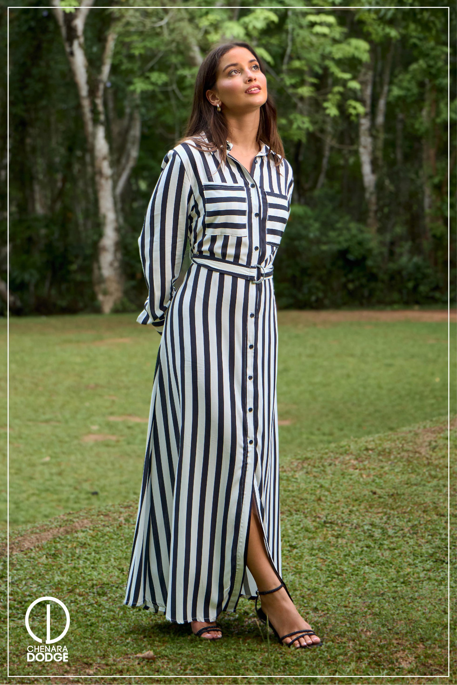 LANETTE LONG SLEEVE MAXI DRESS