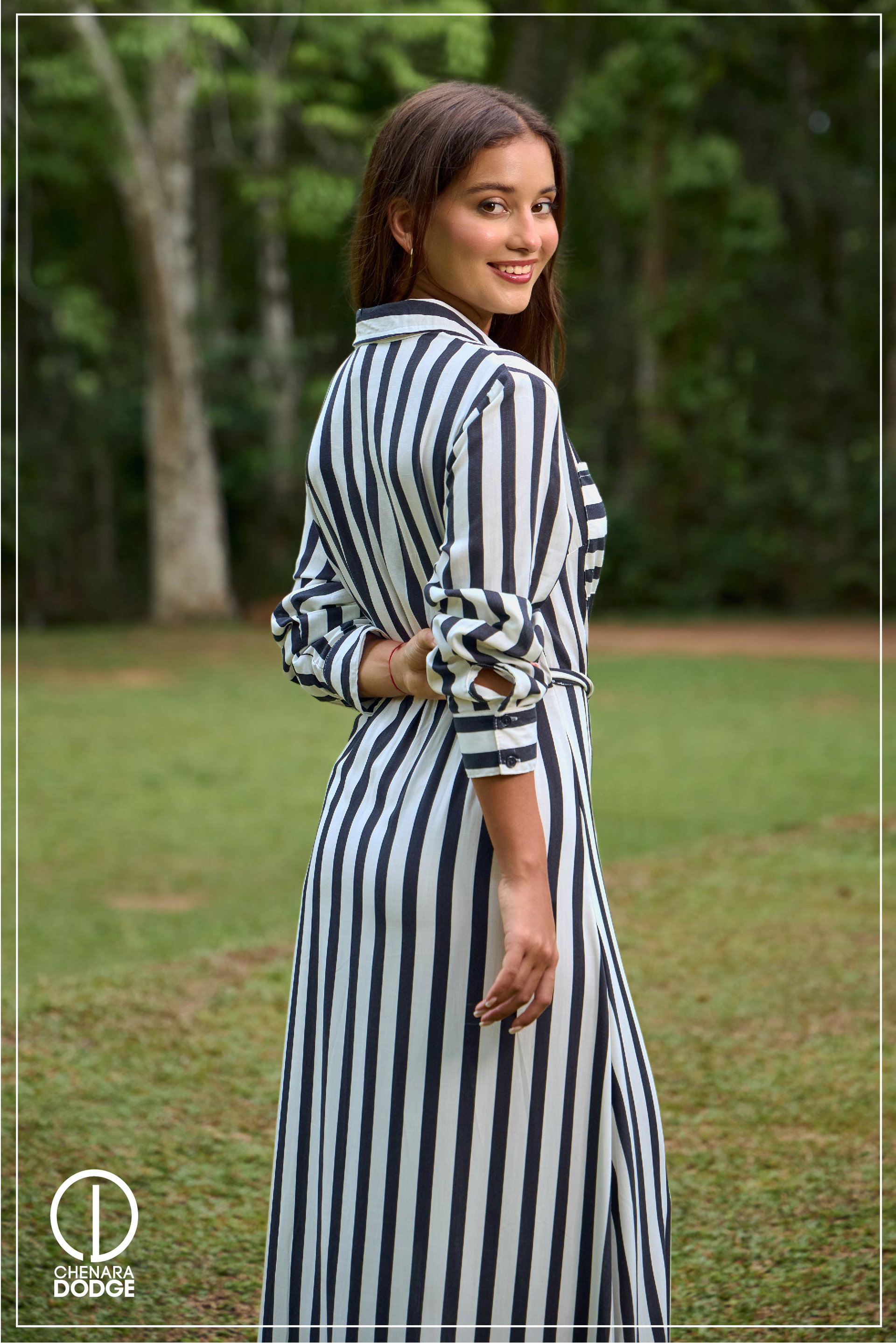 LANETTE LONG SLEEVE MAXI DRESS