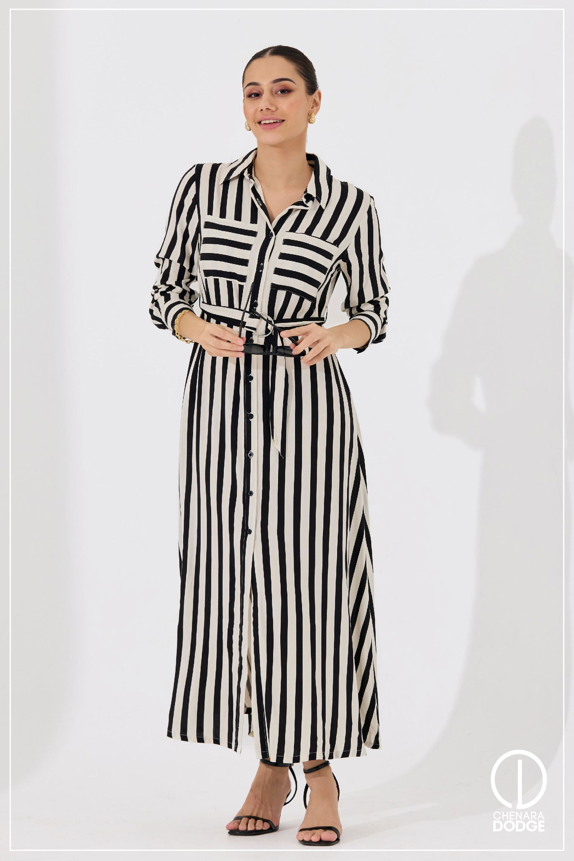 LANETTE LONG SLEEVE MAXI DRESS