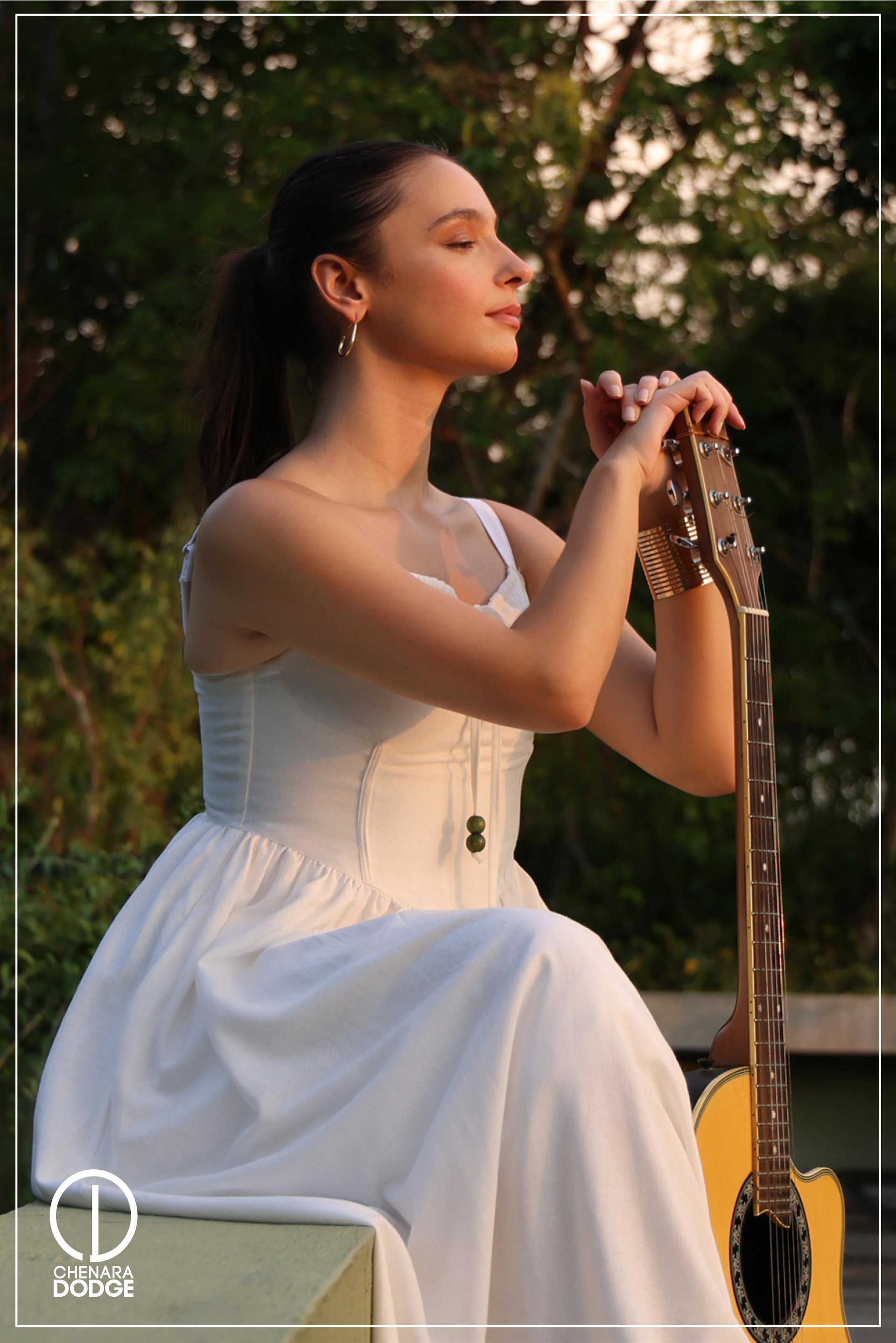 LARA CORSET DETAILED MAXI DRESS