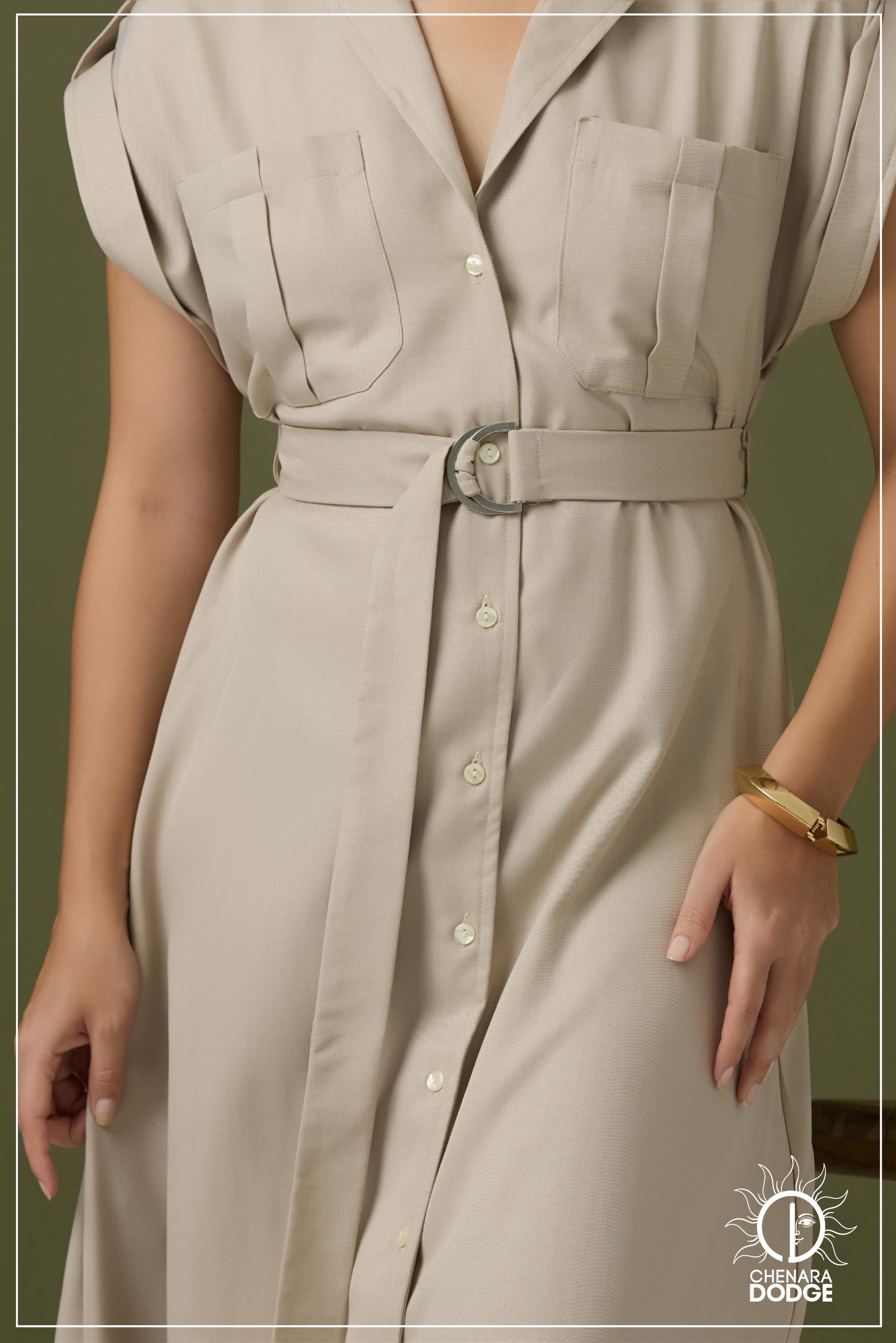 LARA DROP SHOULDER MAXI DRESS