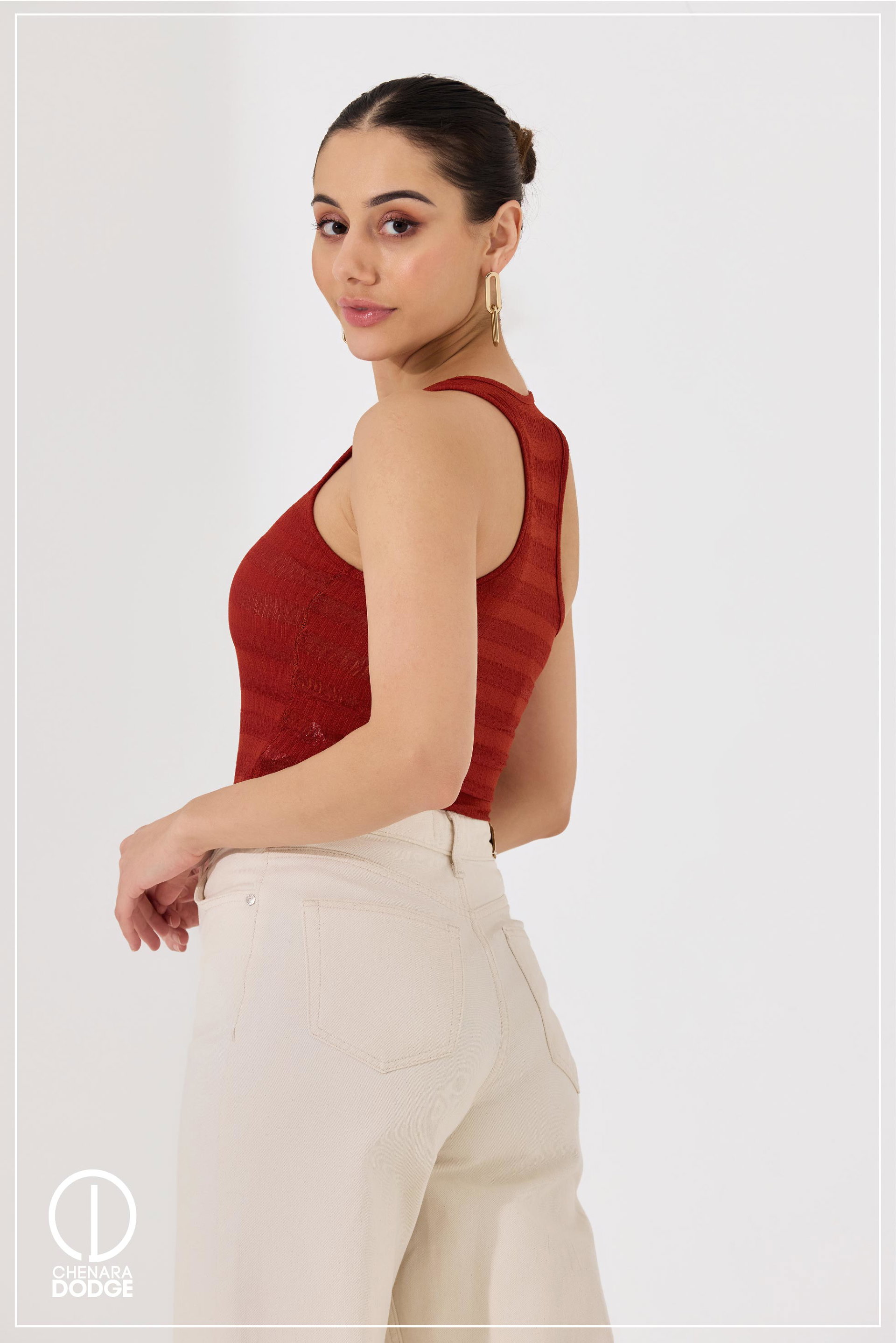 LARA RACERBACK CROP TOP