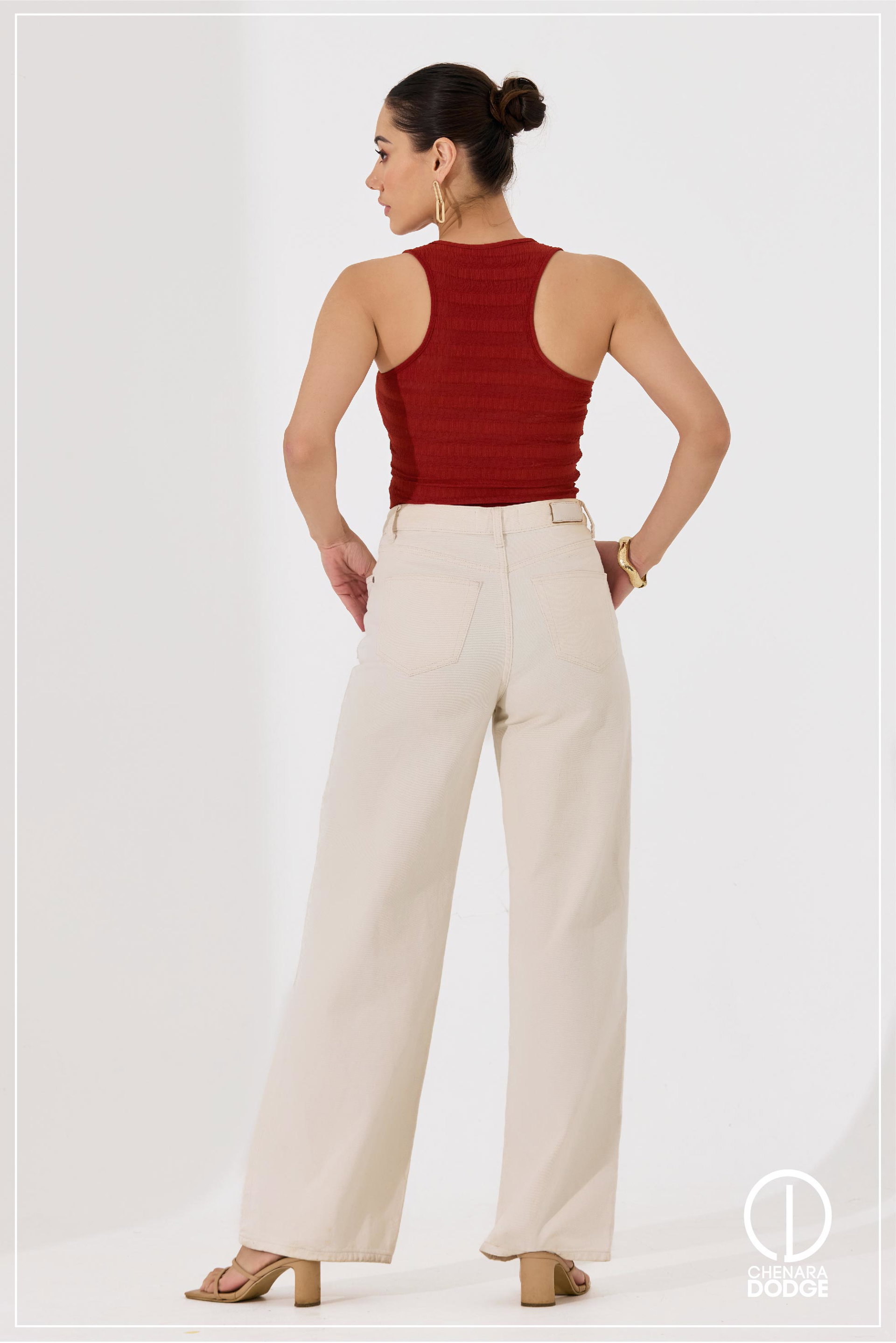 LARA RACERBACK CROP TOP
