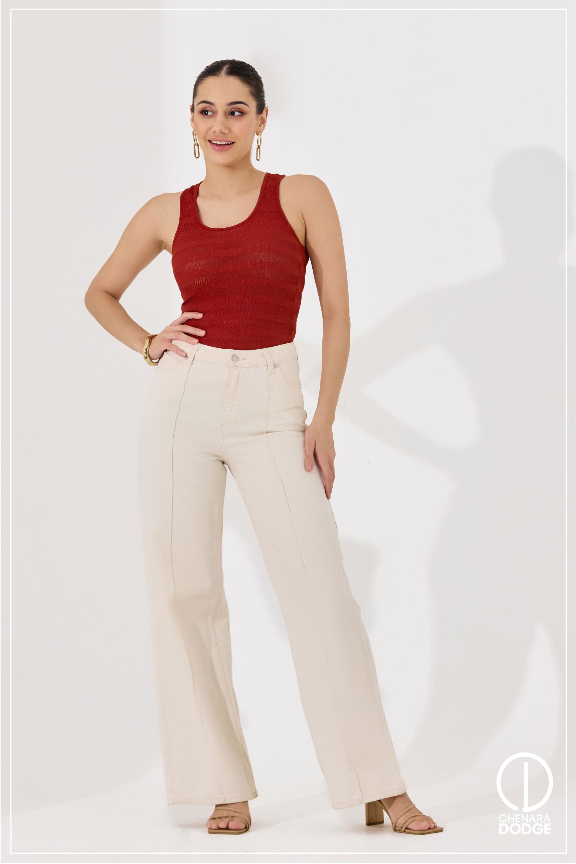 LARA RACERBACK CROP TOP