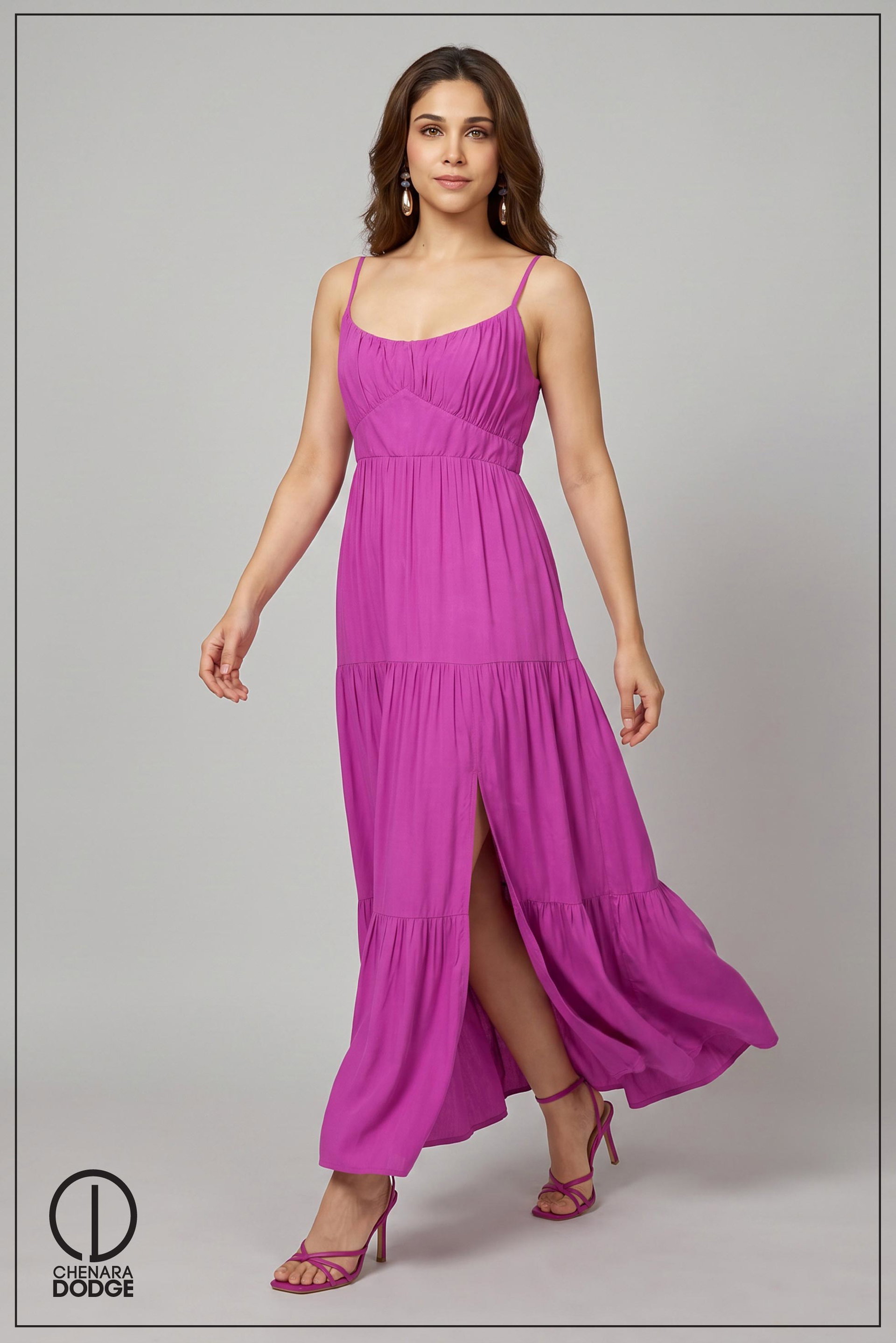 LAYLA STRAP MAXI DRESS