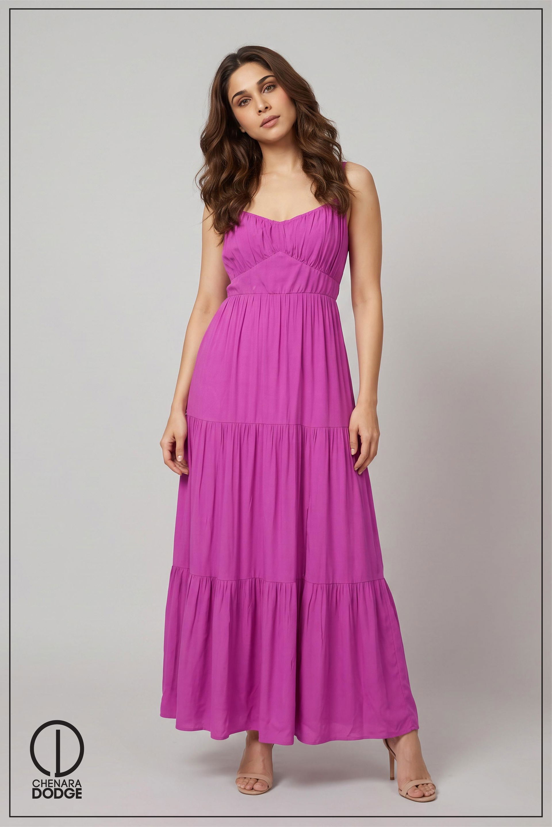 LAYLA STRAP MAXI DRESS