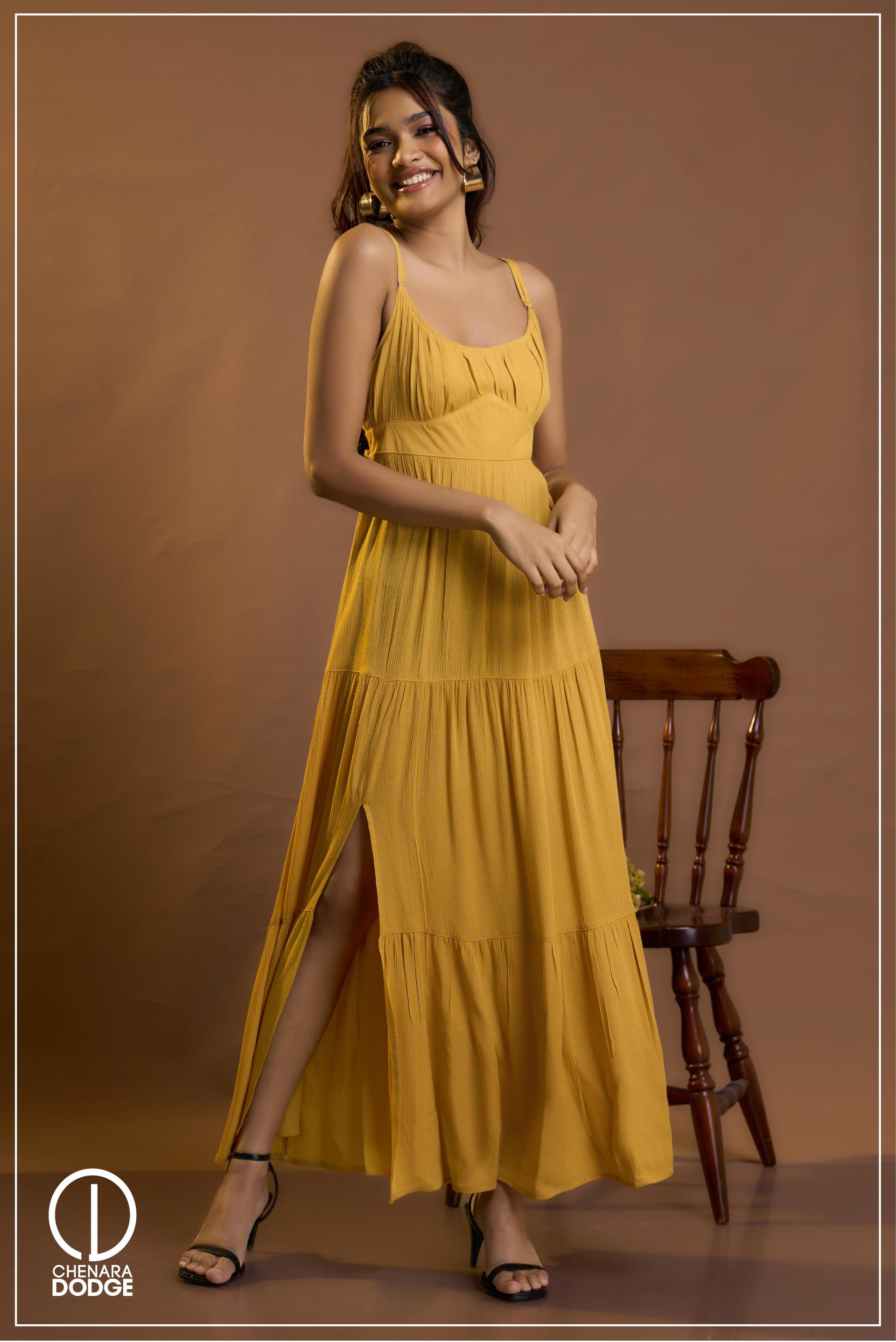 LAYLA STRAP MAXI DRESS