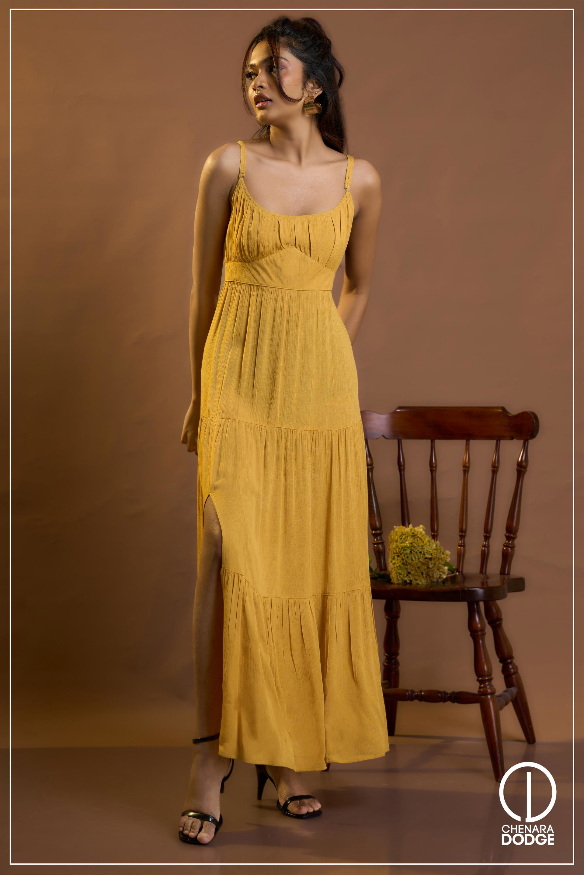 LAYLA STRAP MAXI DRESS