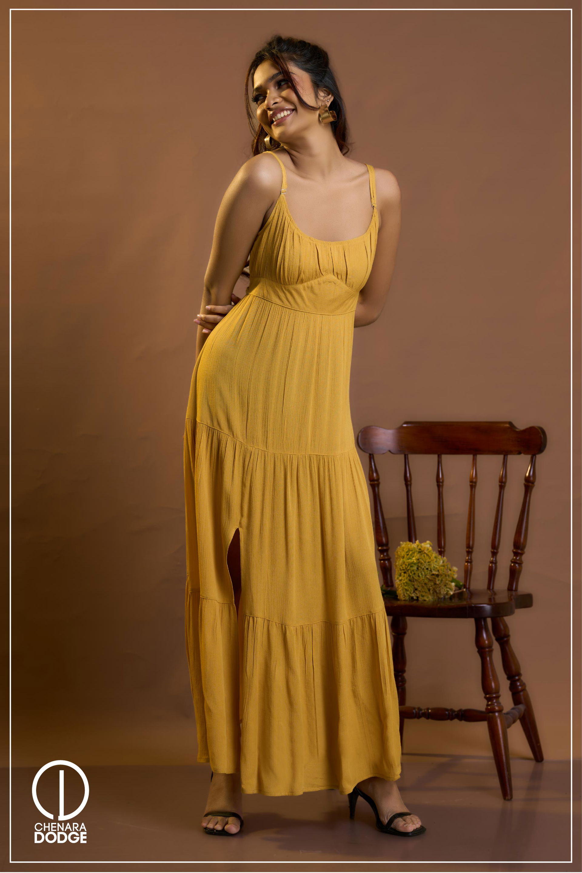 LAYLA STRAP MAXI DRESS