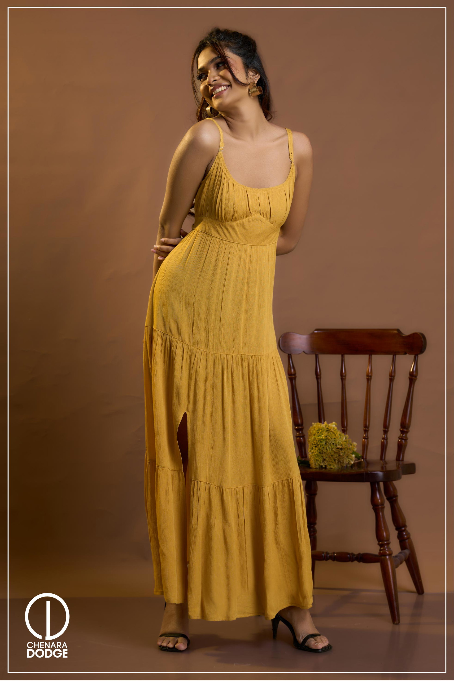 LAYLA STRAP MAXI DRESS