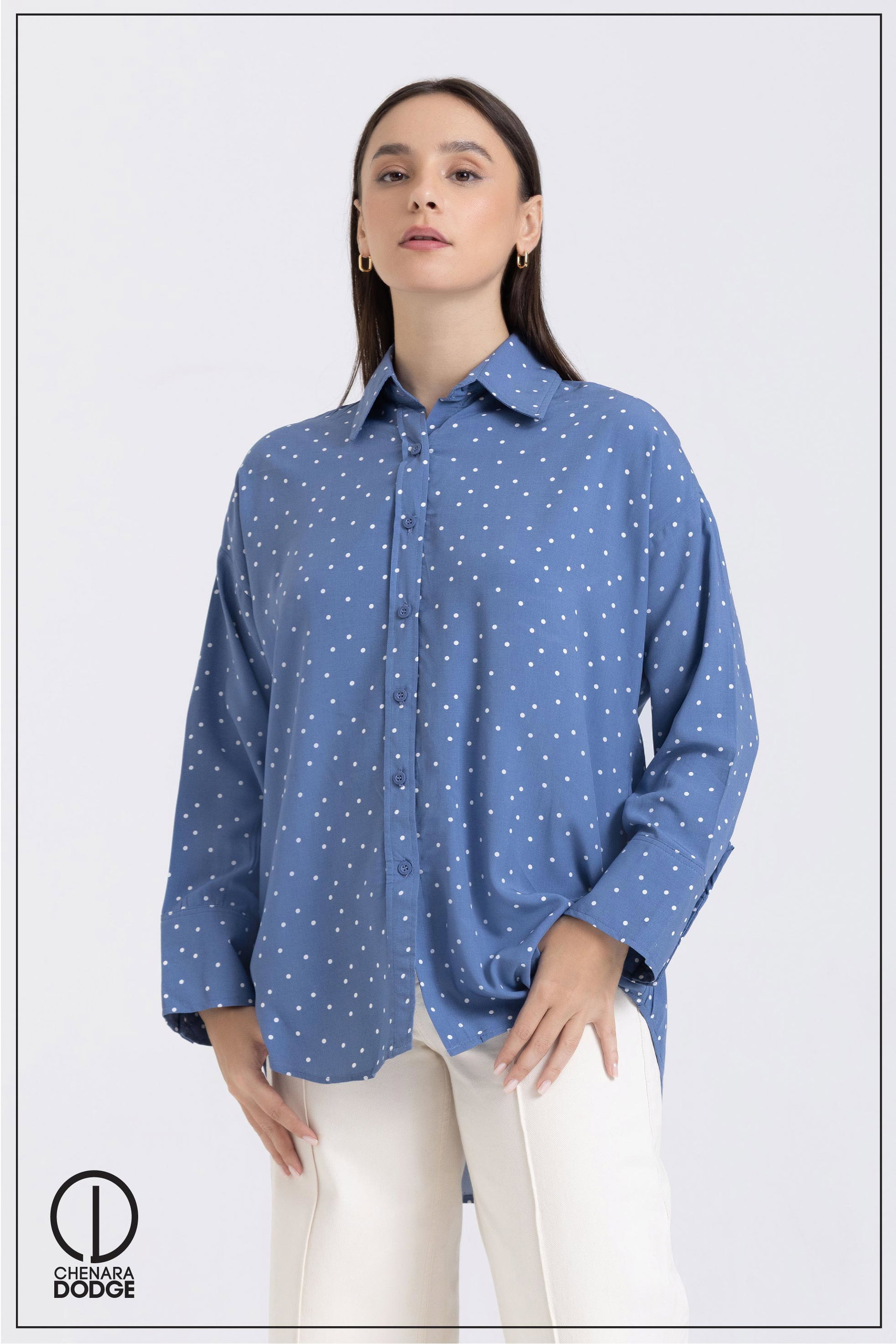 LEILA  BUTTON DOWN SHIRT