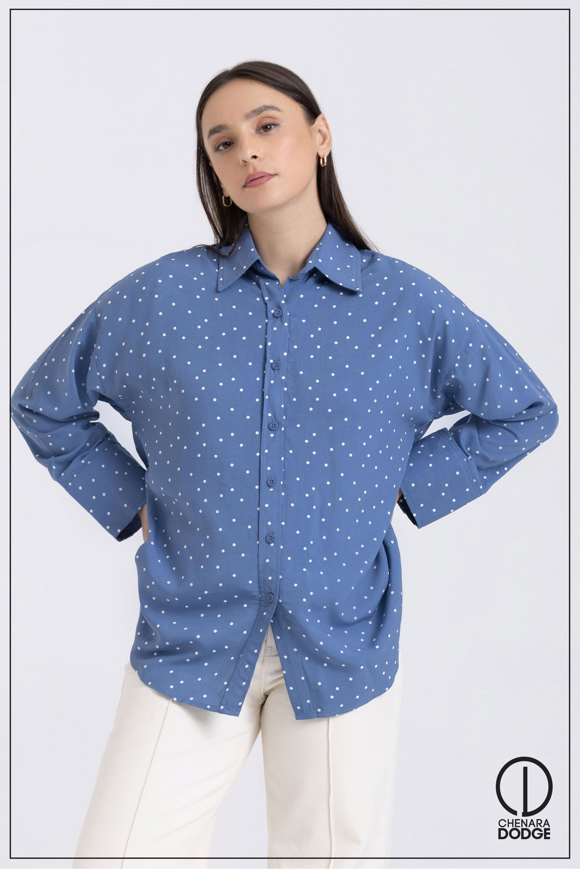 LEILA  BUTTON DOWN SHIRT