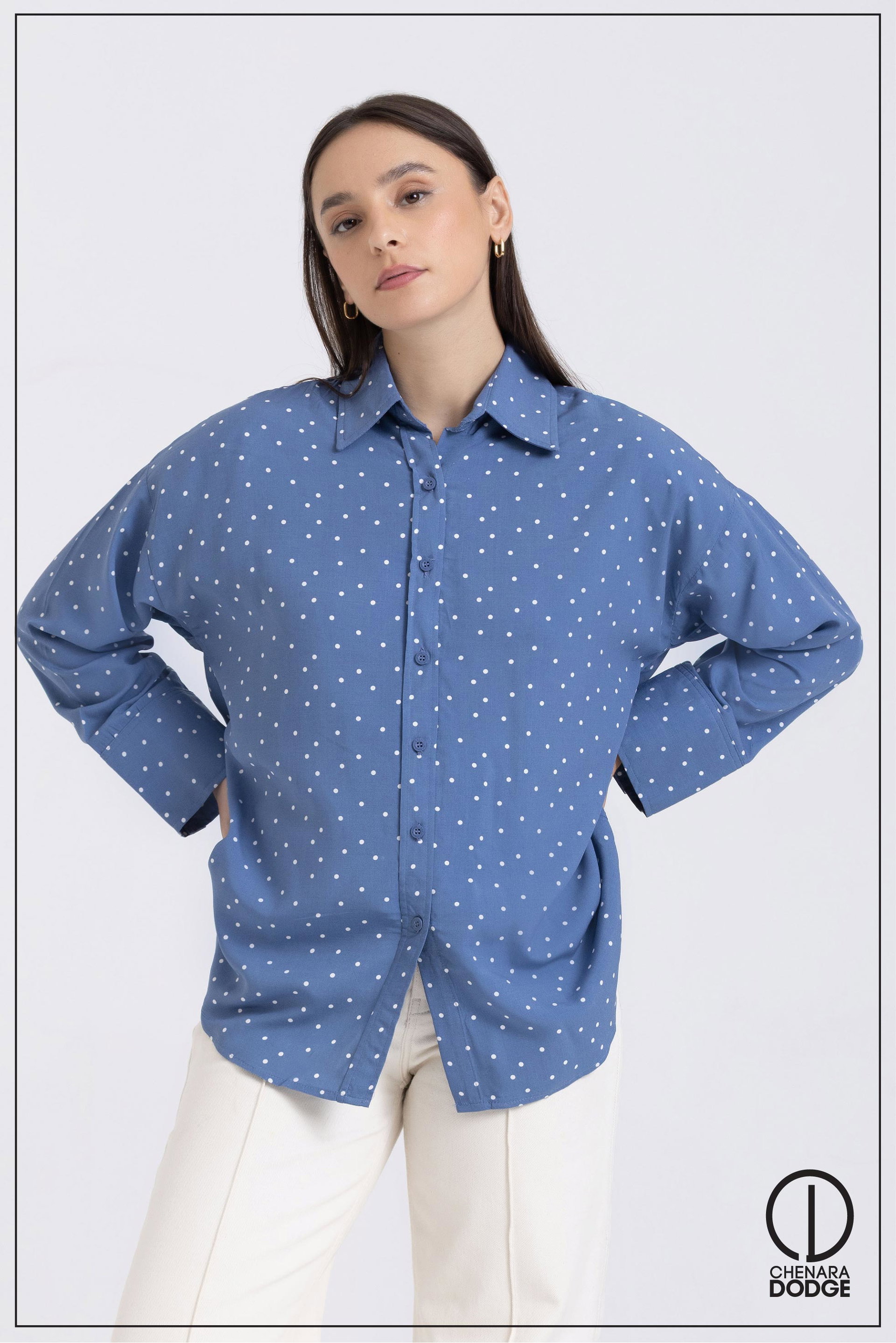 LEILA  BUTTON DOWN SHIRT