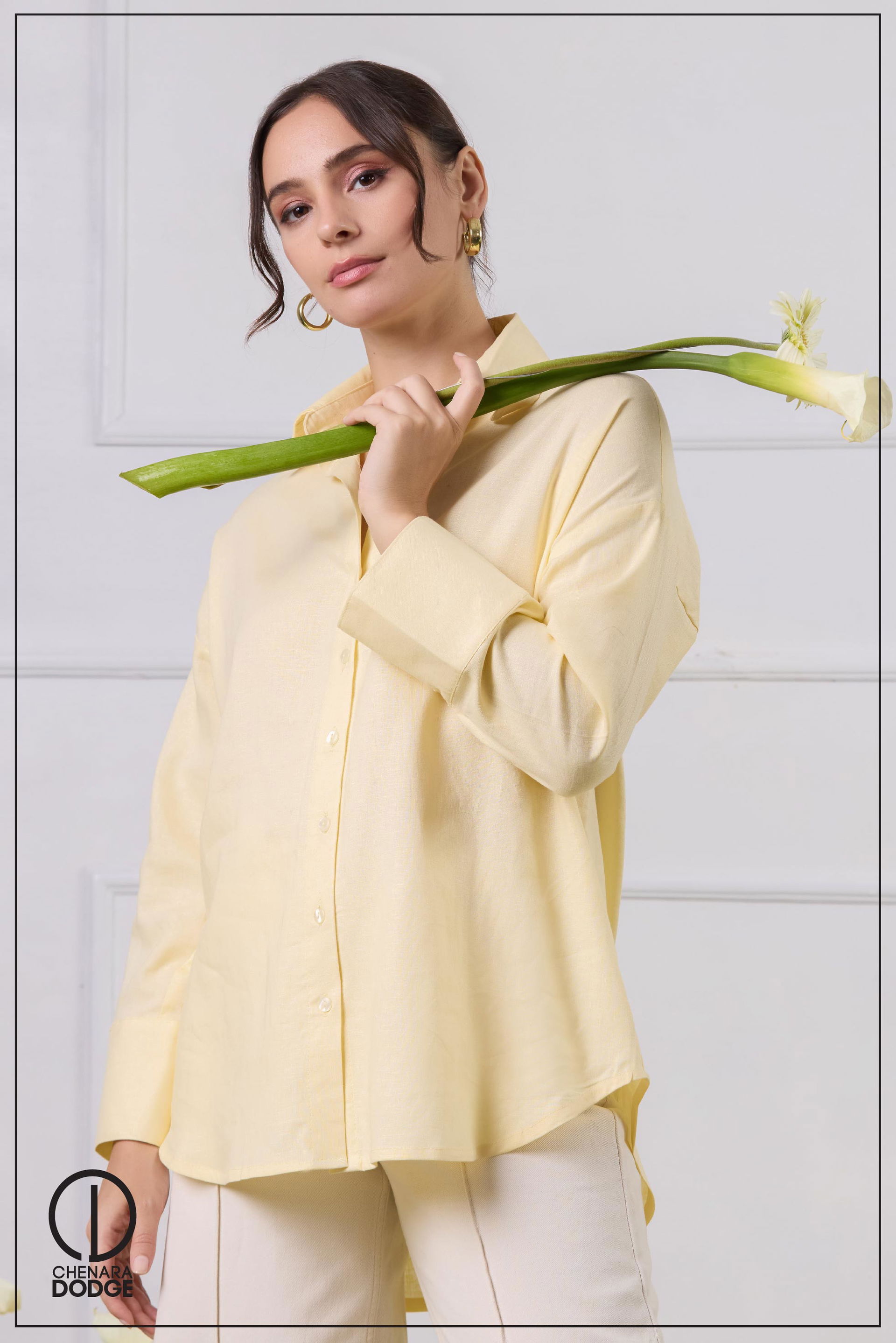 LEILA  BUTTON DOWN SHIRT