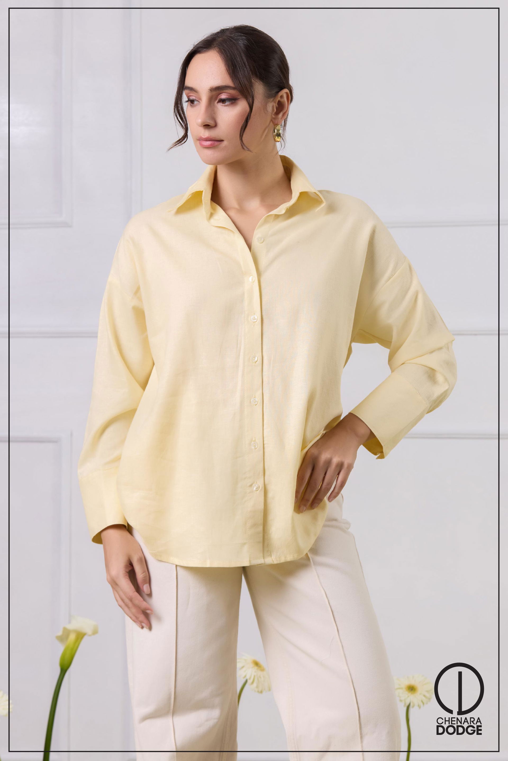 LEILA  BUTTON DOWN SHIRT