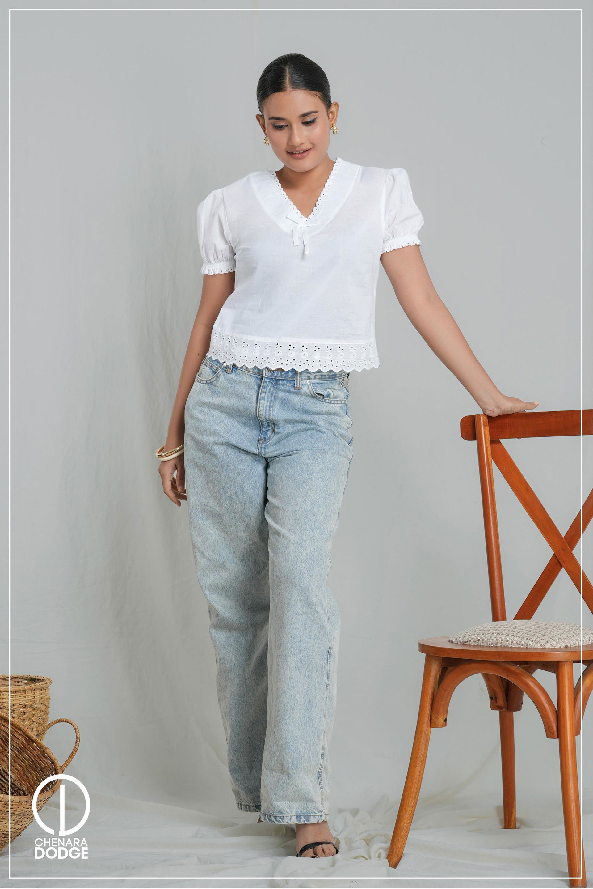 LEILANI LACE TOP