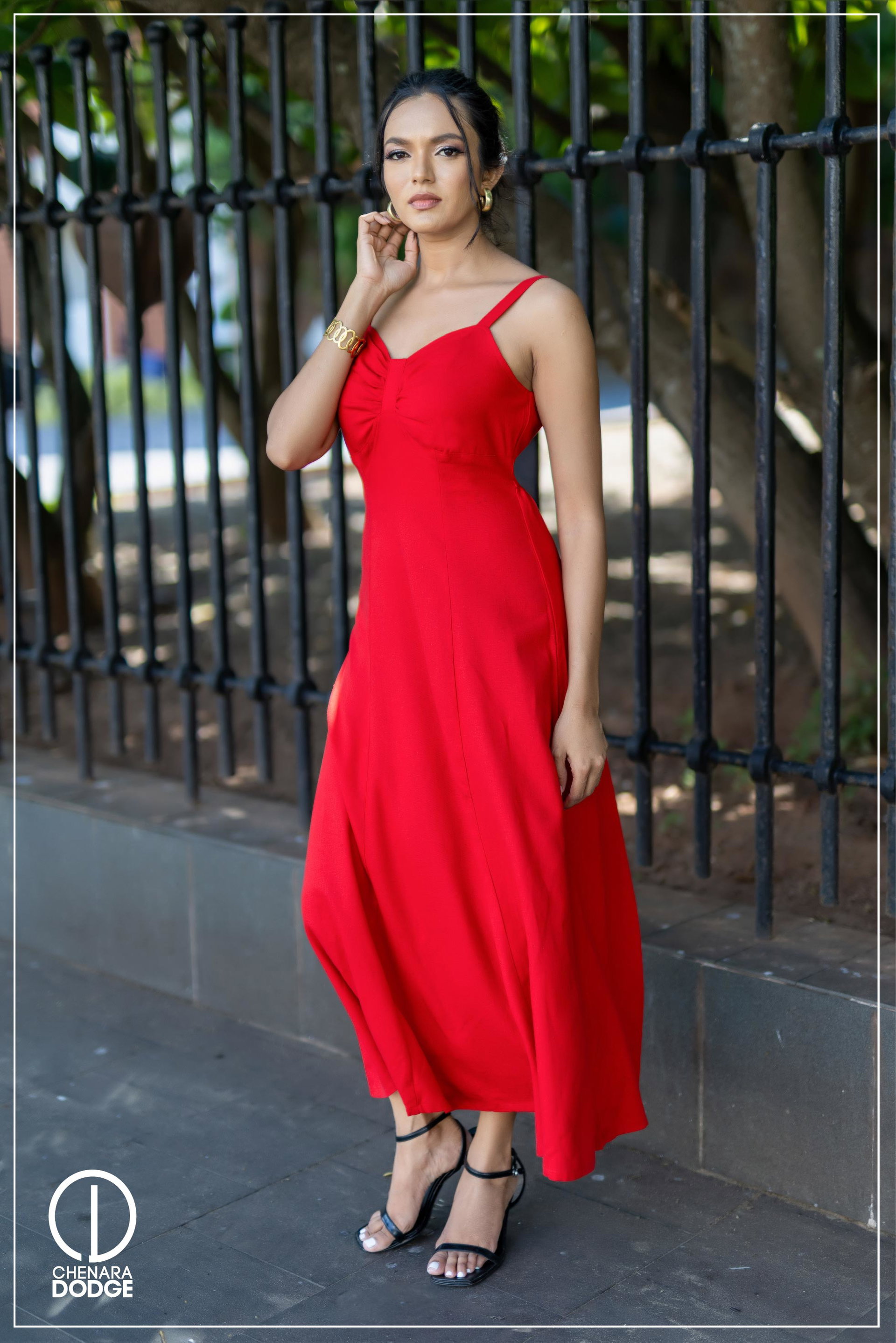  LIANA BUSTIER  MAXI DRESS