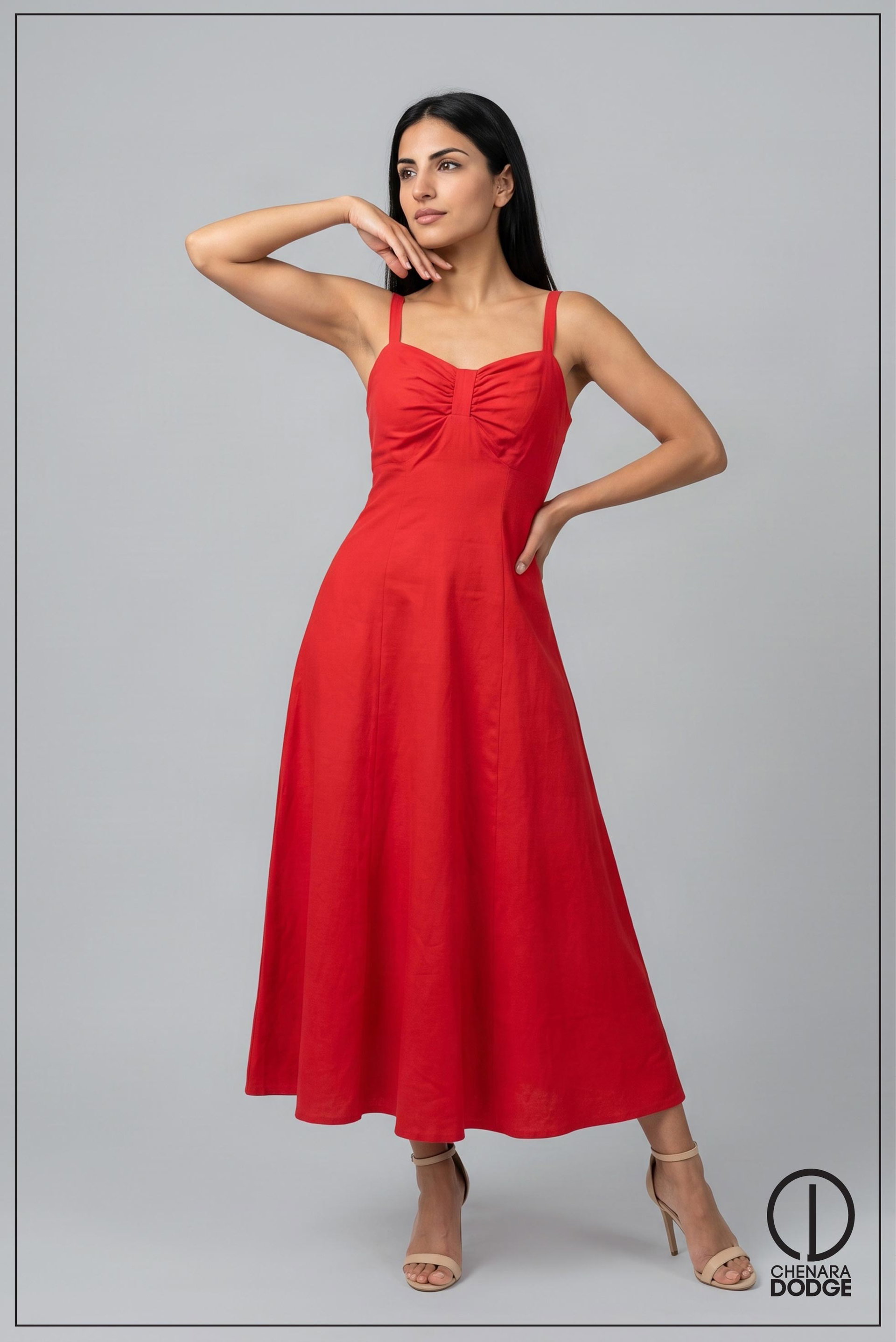  LIANA BUSTIER  MAXI DRESS