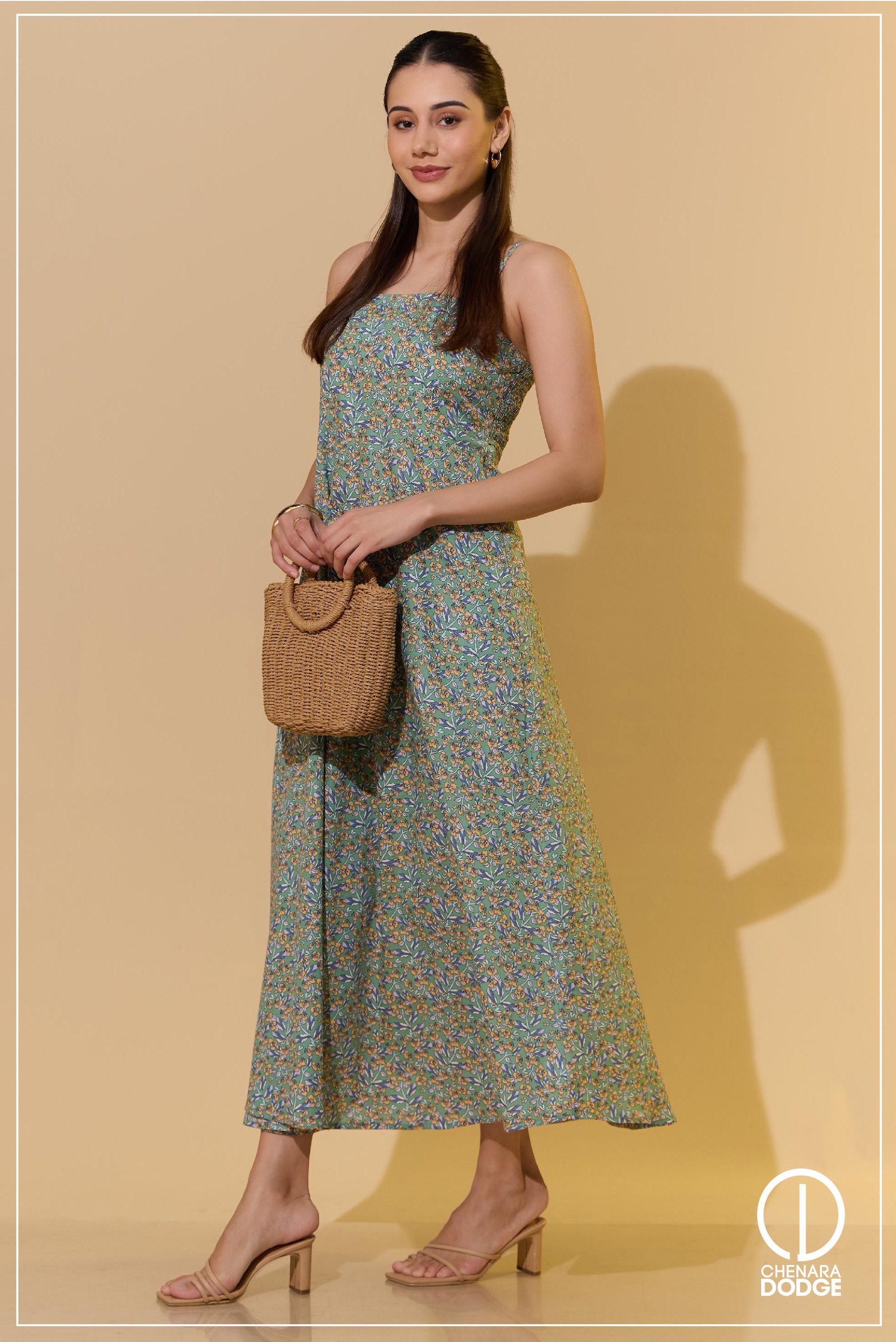 LUNA STRAPPY MAXI DRESS