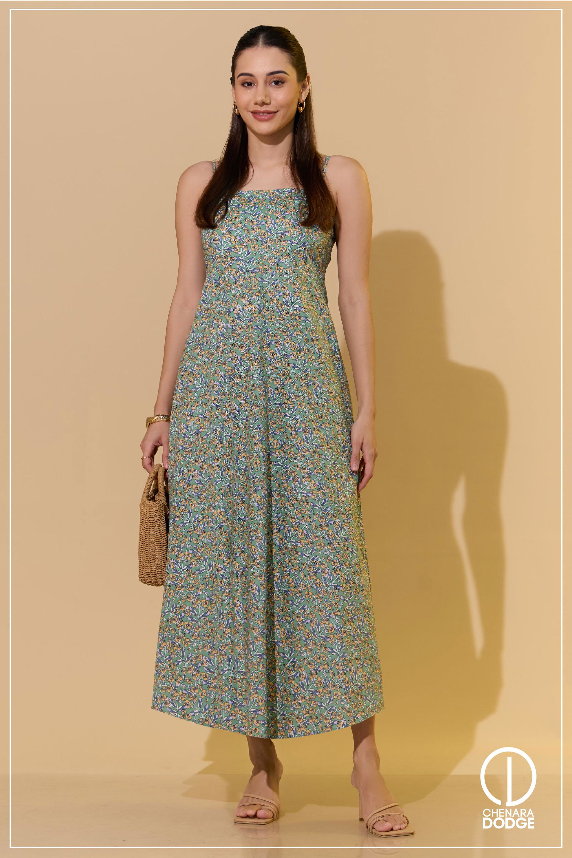 LUNA STRAPPY MAXI DRESS