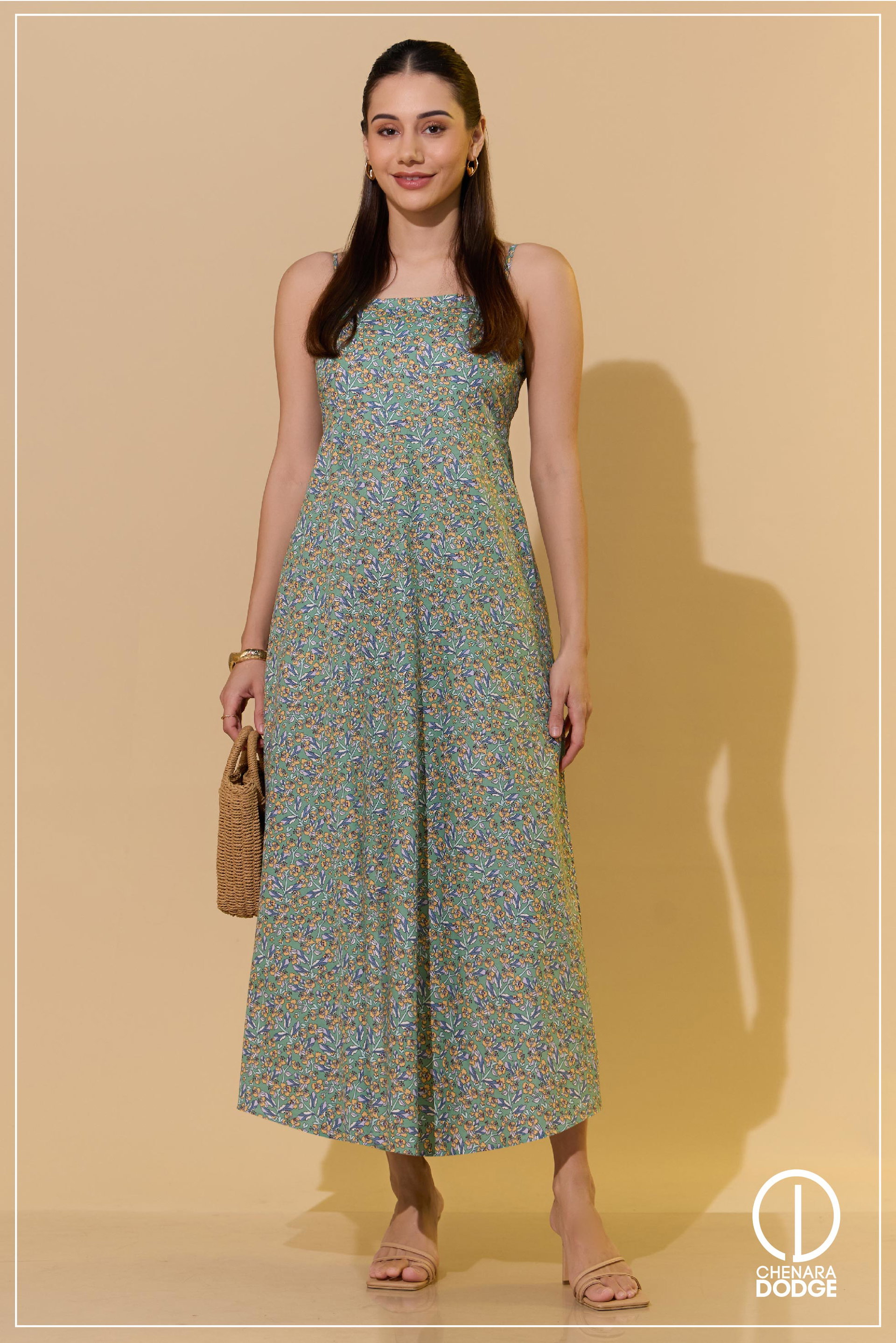 LUNA STRAPPY MAXI DRESS