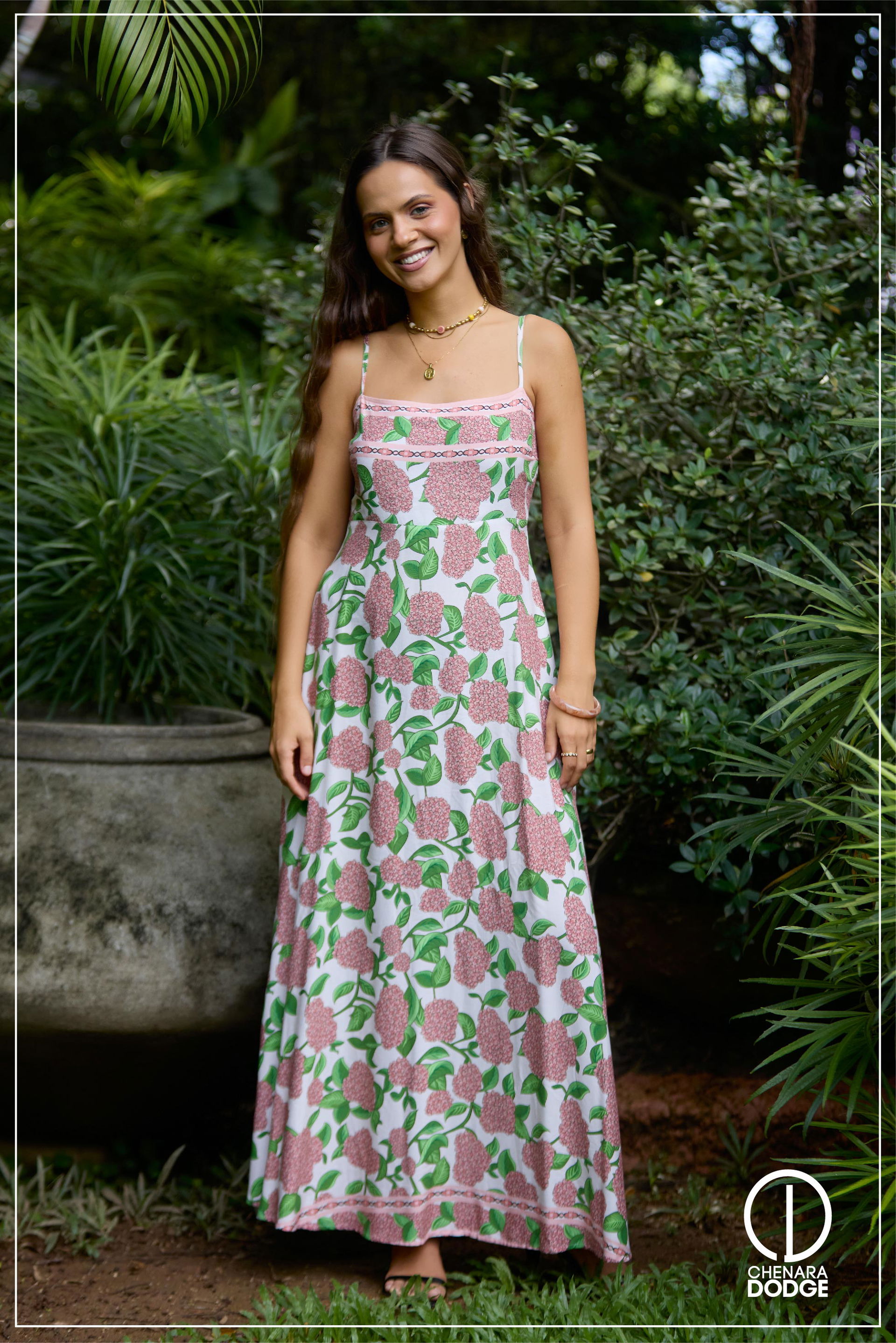 LUNA STRAPPY MAXI DRESS