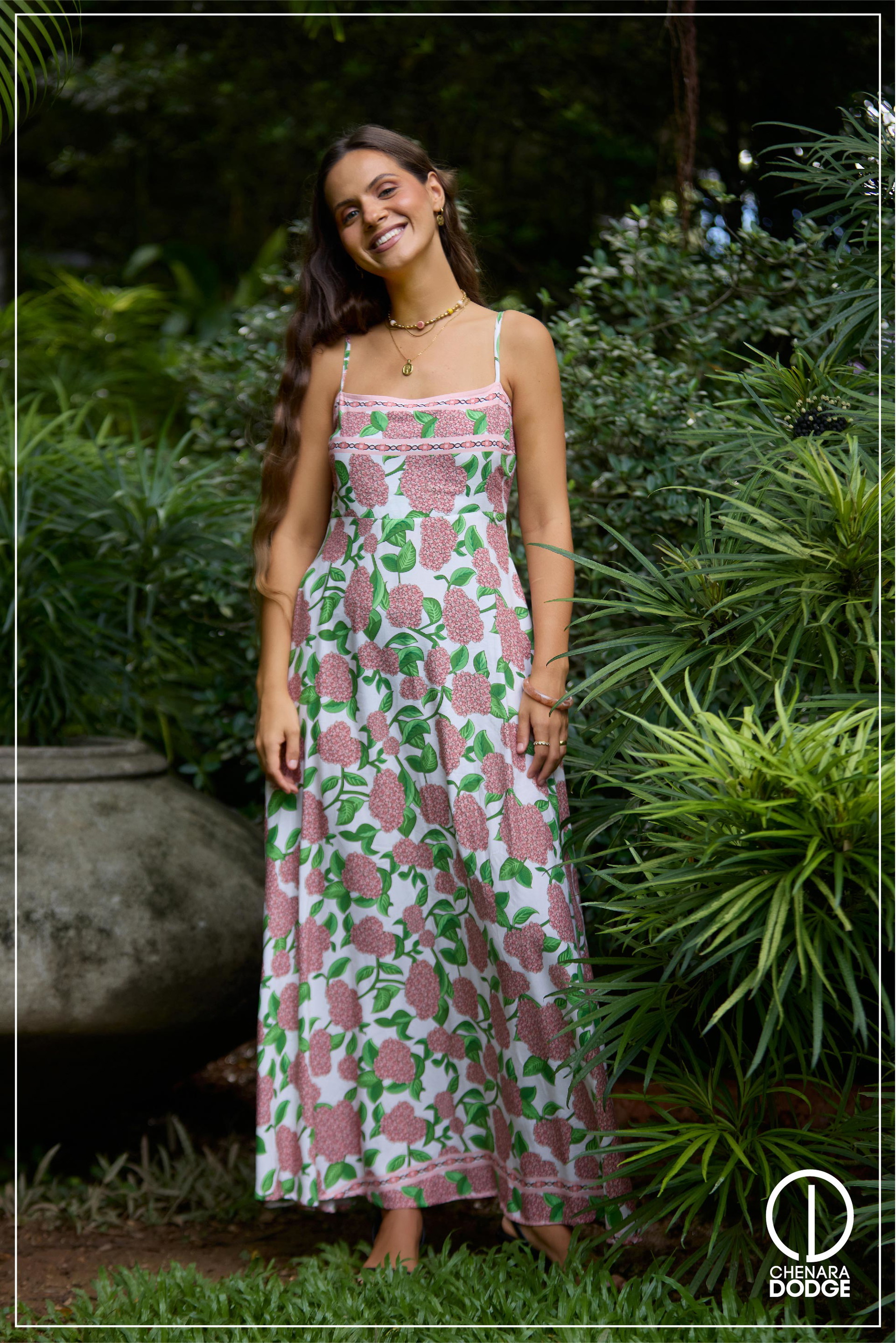 LUNA STRAPPY MAXI DRESS