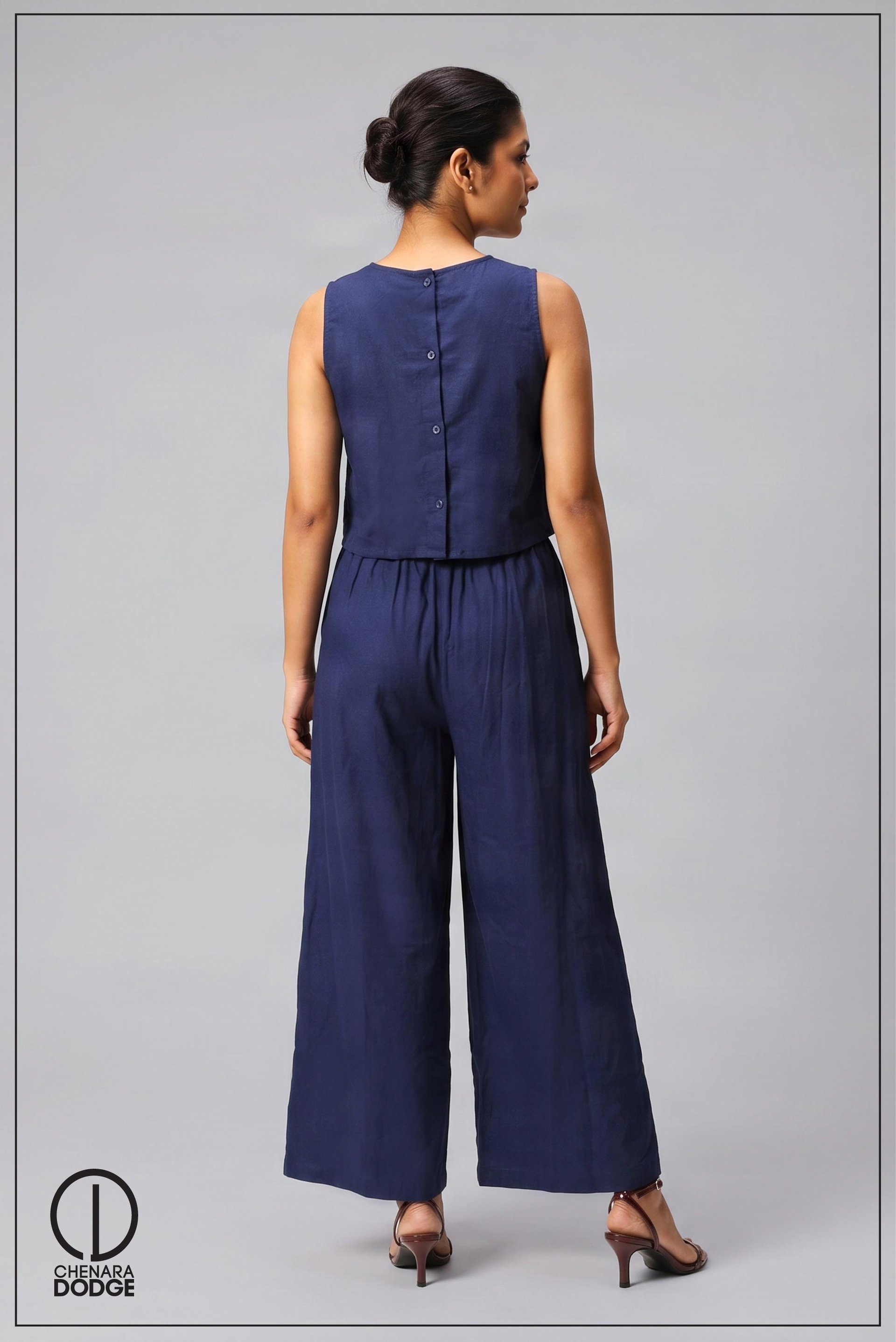 LYDIA EMBROIDERED TWO PIECE SET