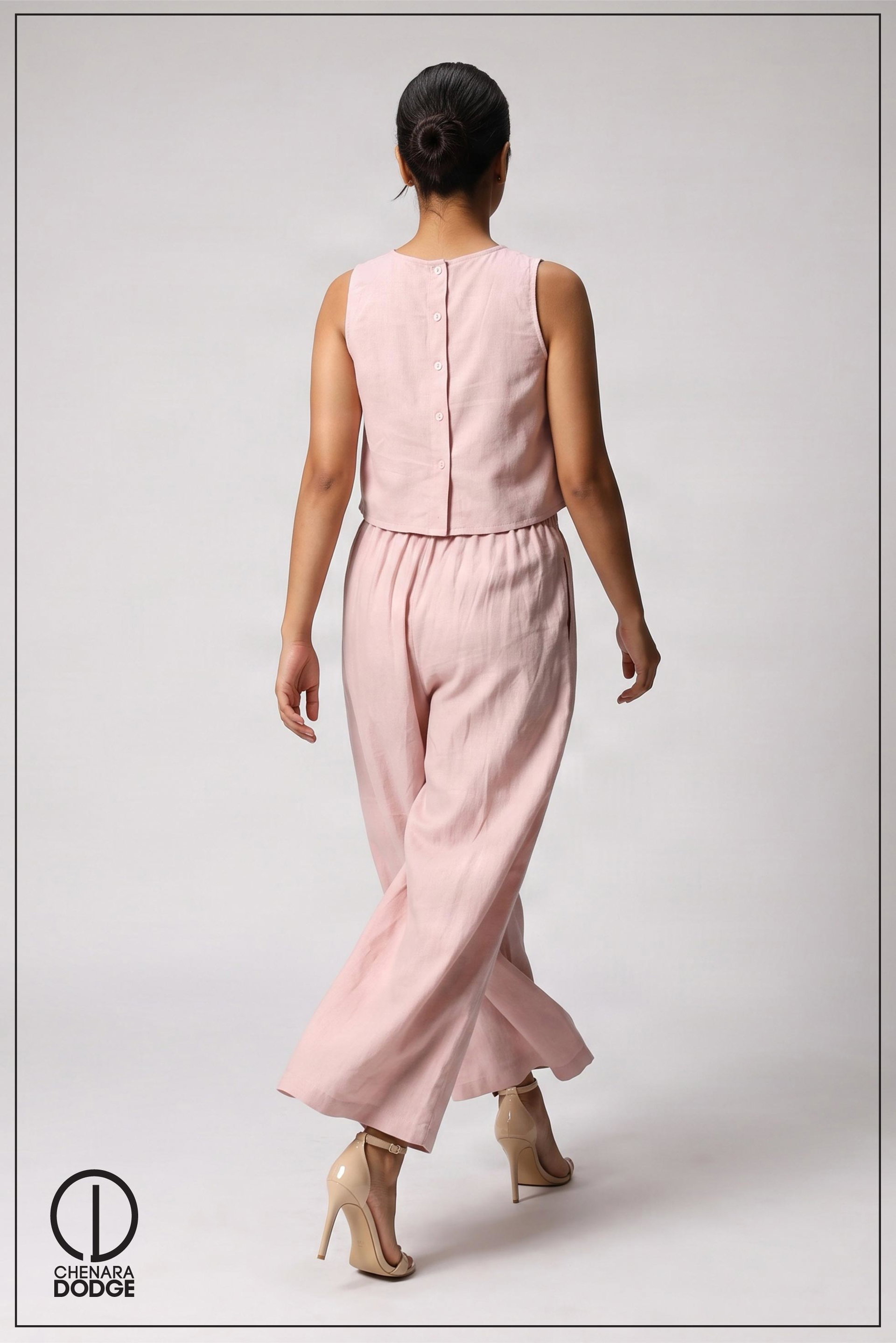 LYDIA EMBROIDERED TWO PIECE SET
