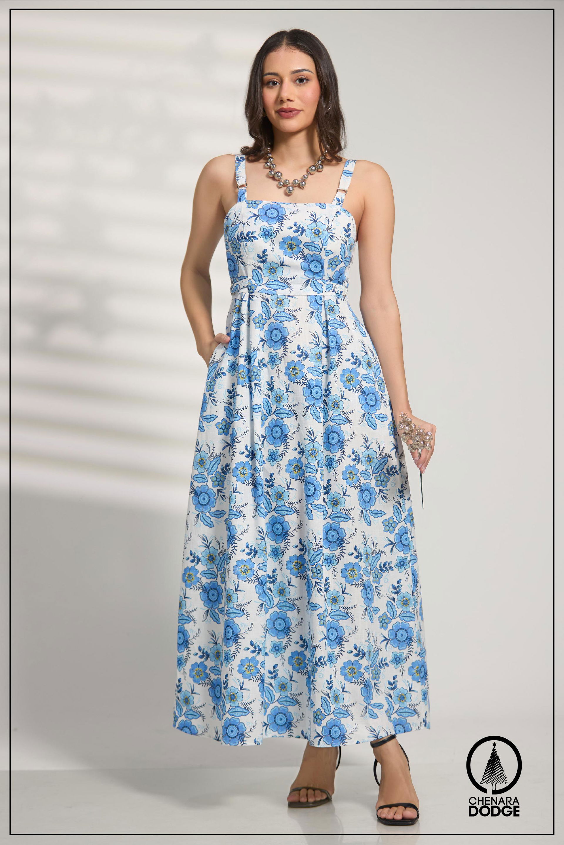 White & Blue (F-Printed)