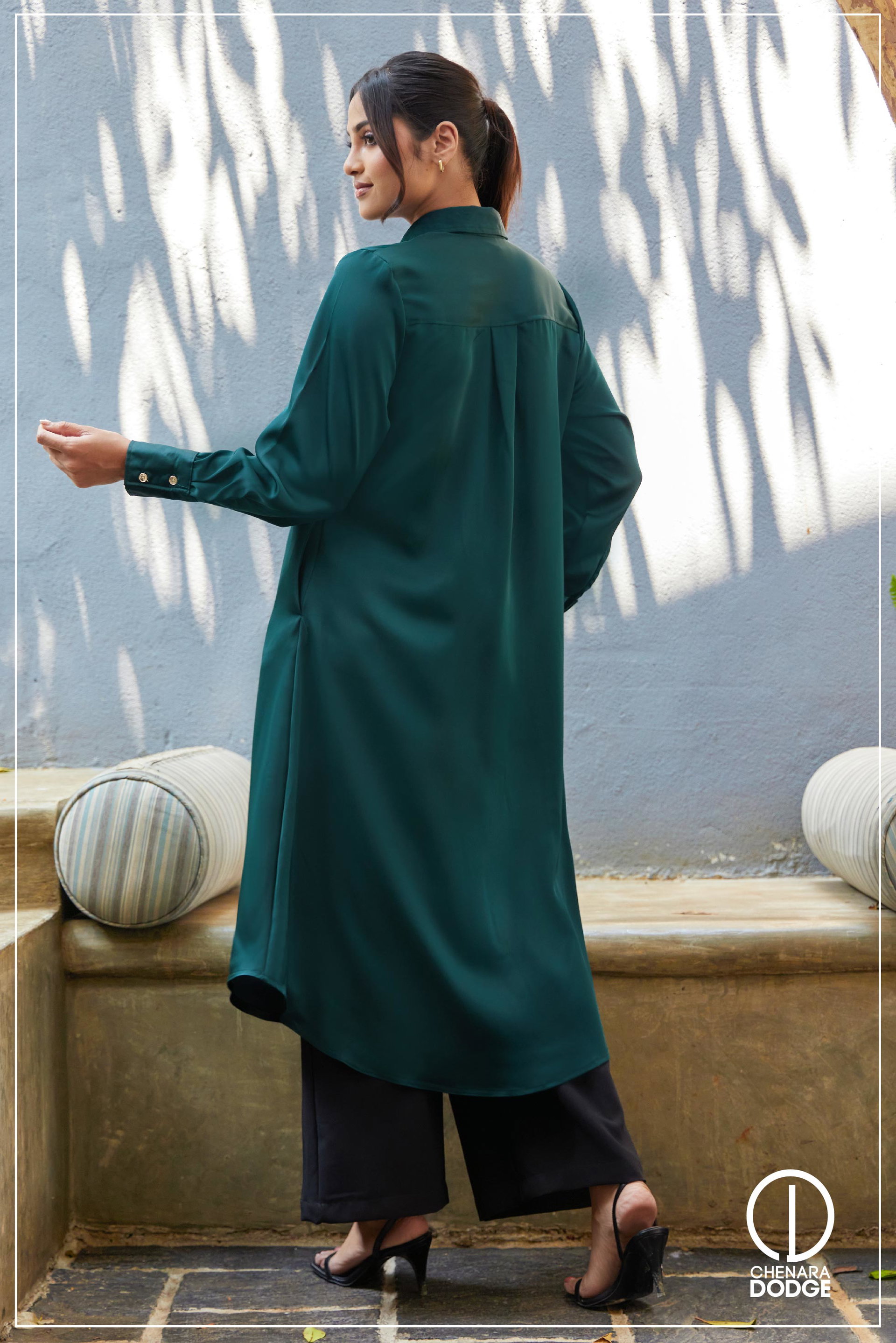 NOOR BUTTONED KURTA TOP