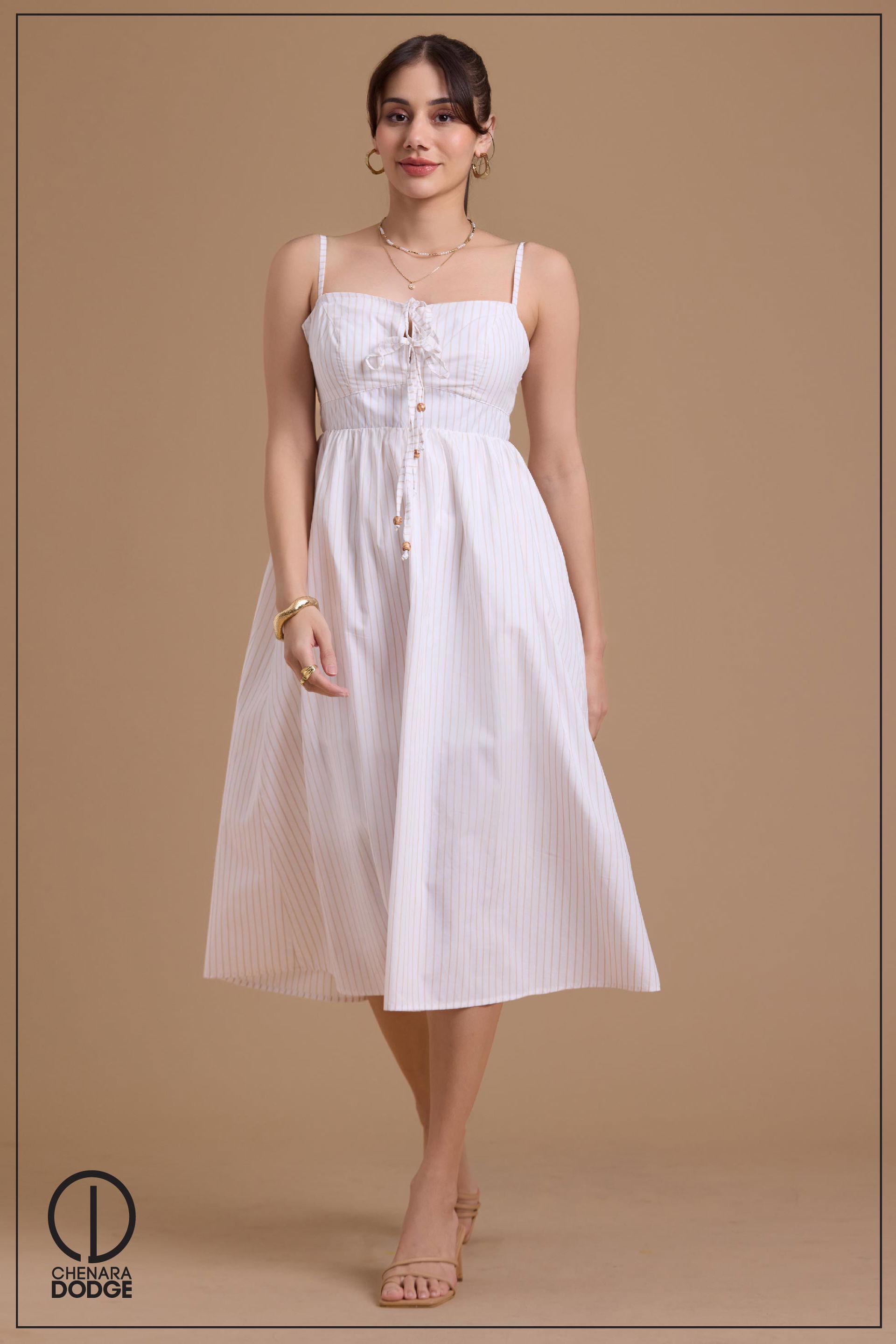 LYLA STRAPPED MAXI DRESS
